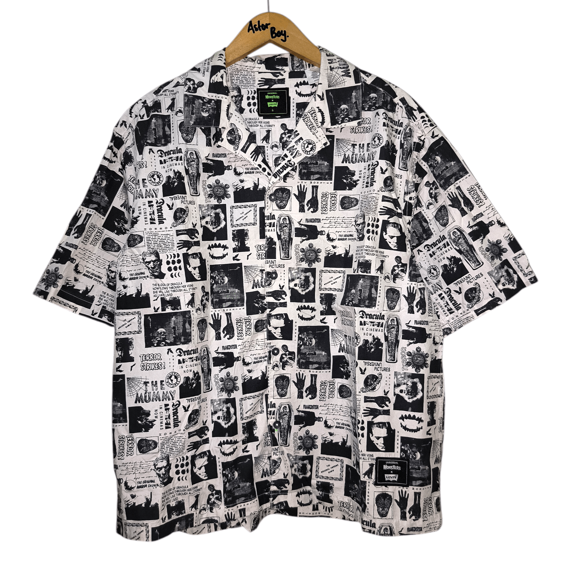 Designer × Levi's 🔥Rare🔥 Levis x Universal Monster Frankstein Shirts Size US L / EU 52-54 / 3 - 1 Thumbnail