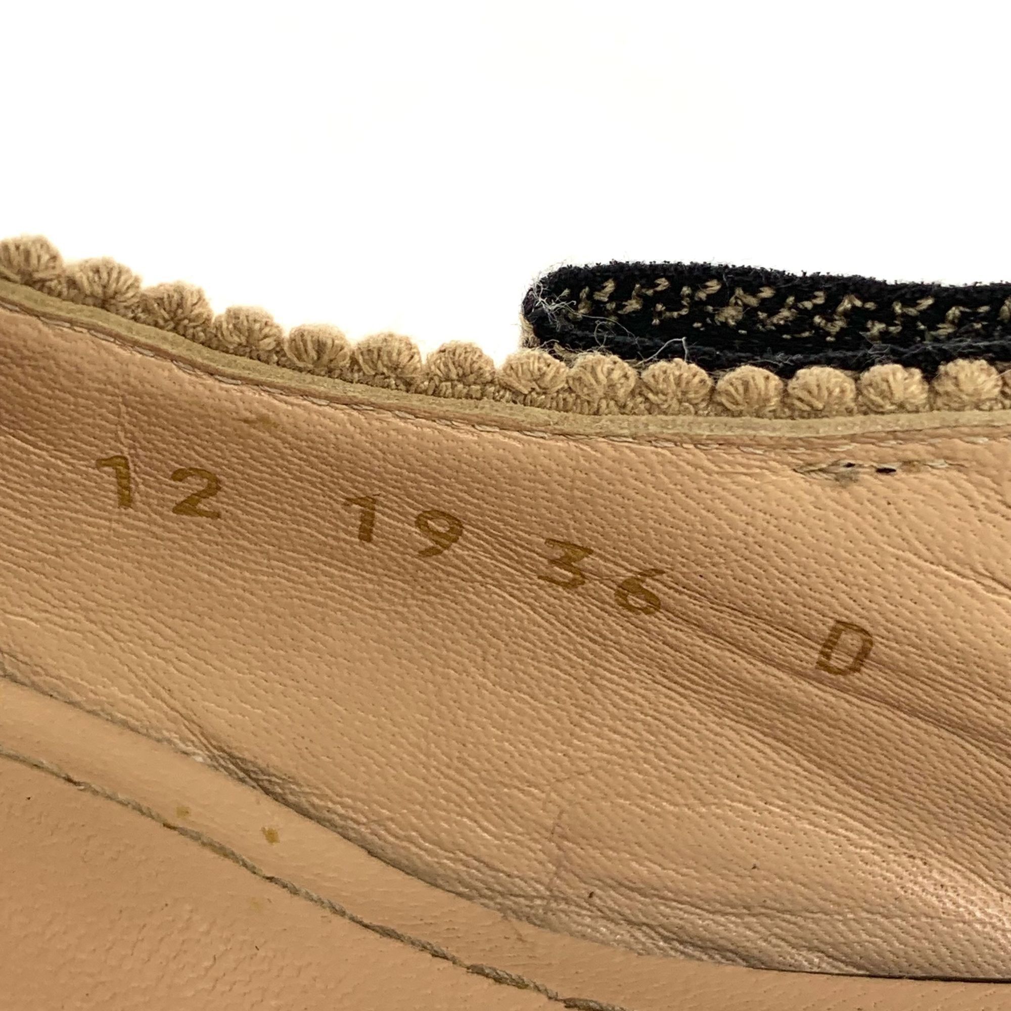 Dior Christian Dior JAdior Beige Slingback Heels With Black Ribbo Size US 6 / IT 36 - 9 Thumbnail