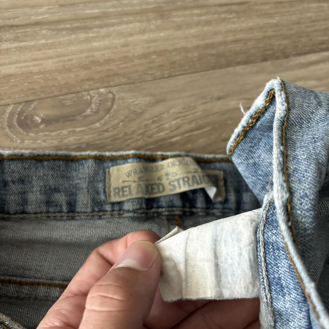 Vintage Crazy Vintage Y2K/2000s Grunge Light Wash Distressed Denim Jeans! 28x32 Size US 28 / EU 44 - 8 Thumbnail