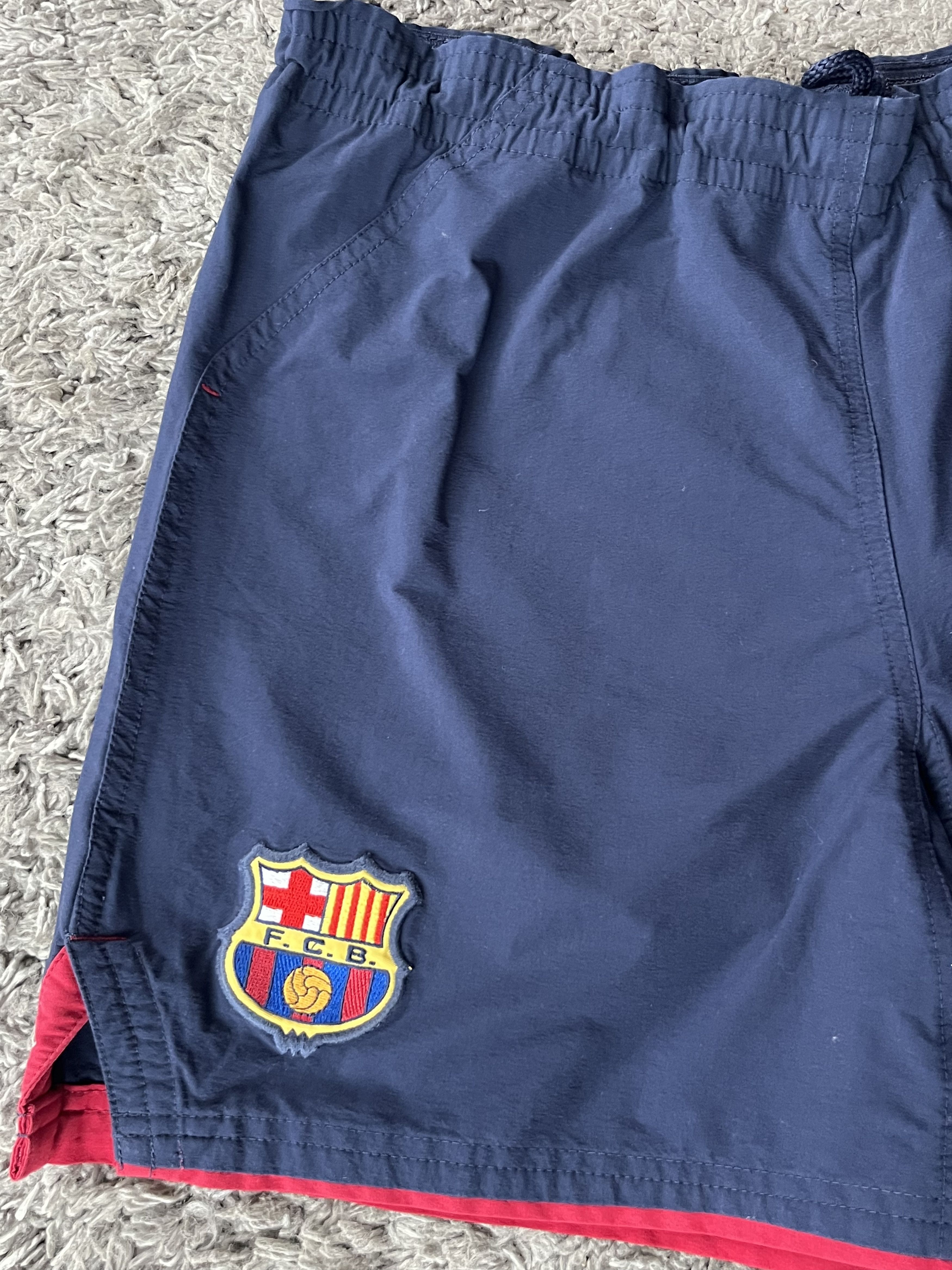 Nike Vintage Nylon Shorts Nike FC BARCELONA Y2K Style Size US 32 / EU 48 - 3 Thumbnail