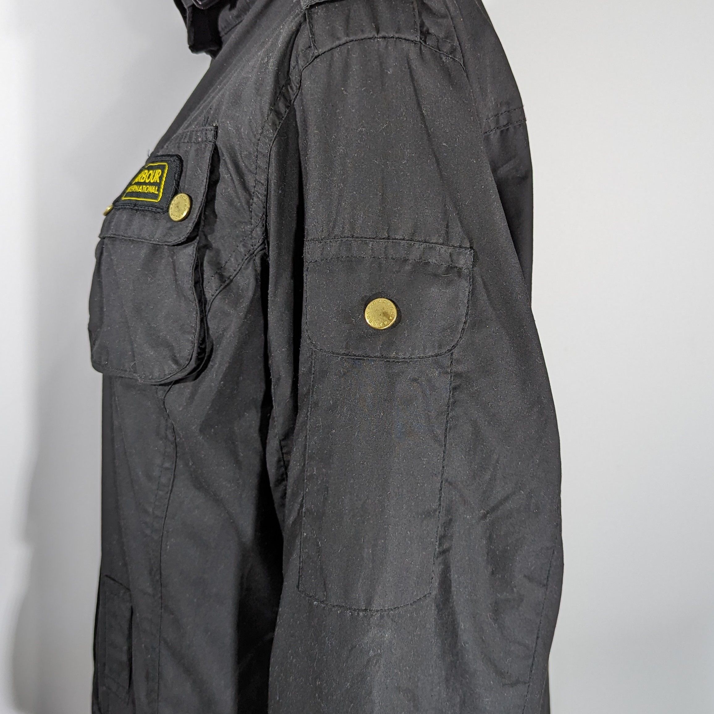 Barbour Barbour L1968 Flyweight International Wax Jacket England Size XL / US 12-14 / IT 48-50 - 9 Thumbnail