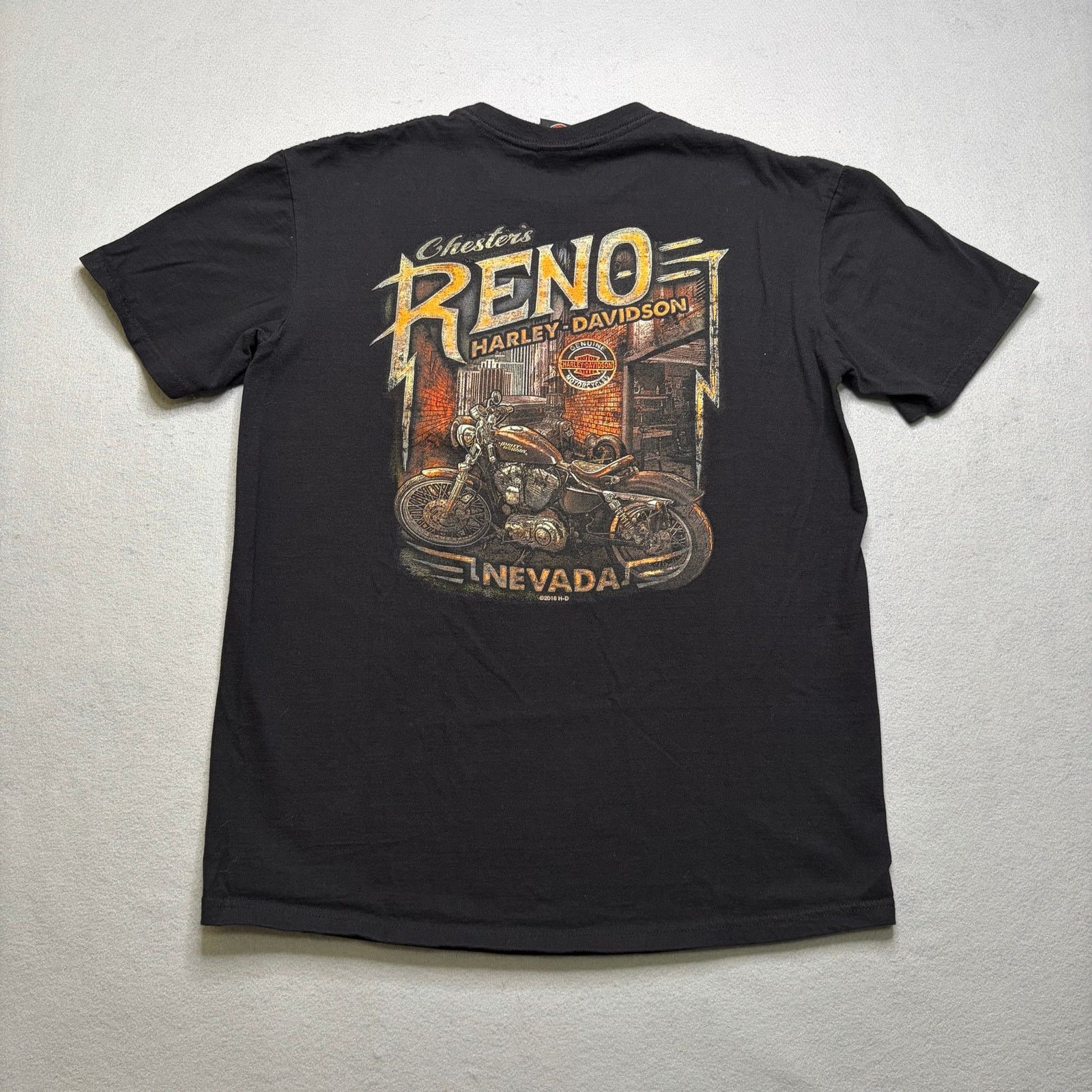 Harley Davidson Harley-Davidson Ride Live Motorcycles Graphic T-Shirt Sz L Size US L / EU 52-54 / 3 - 7 Thumbnail