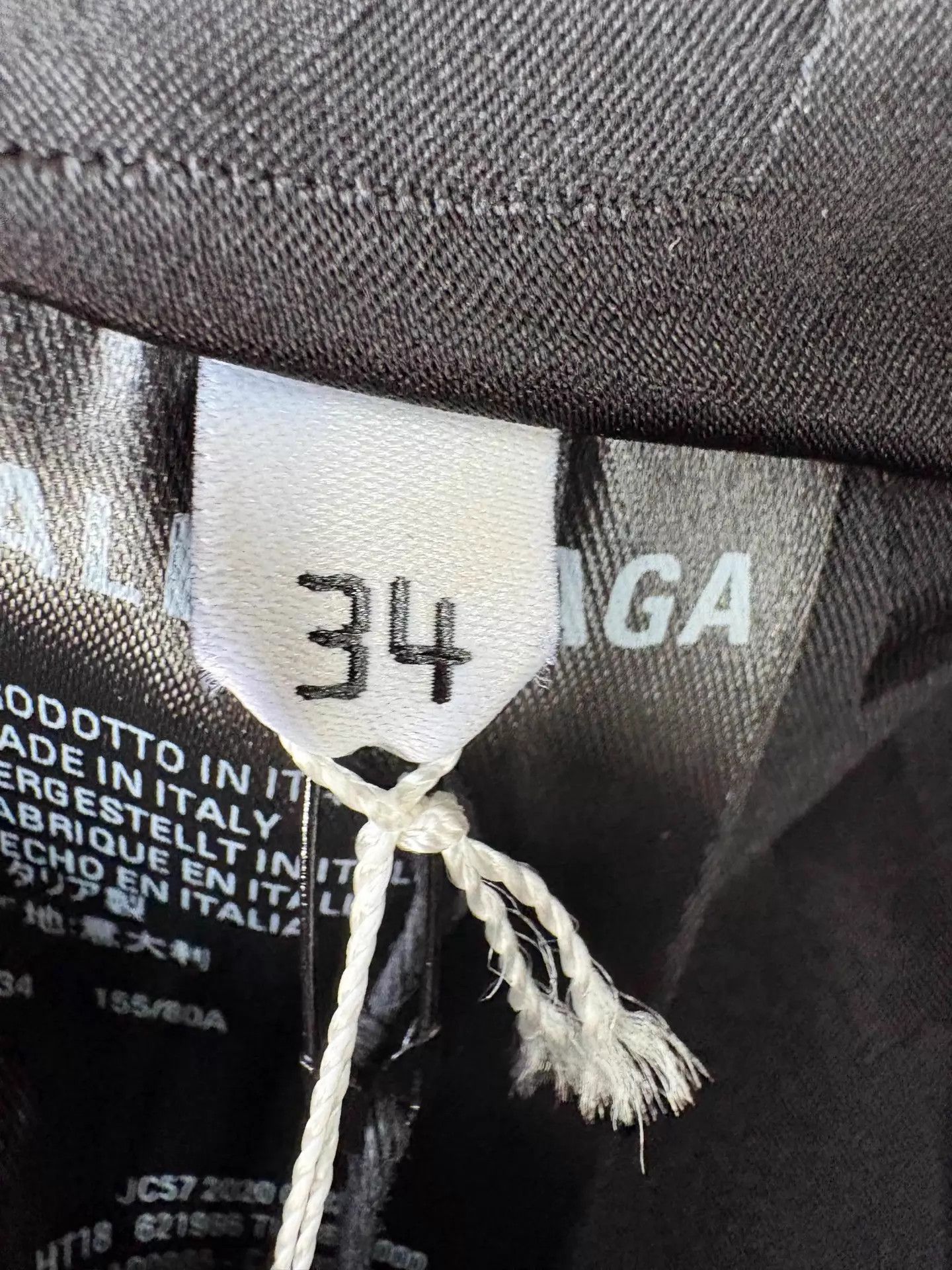 Balenciaga Balenciaga Black Logo All Over Shirt Jacket 34 Size XXS / US 00 / IT 34 - 7 Thumbnail
