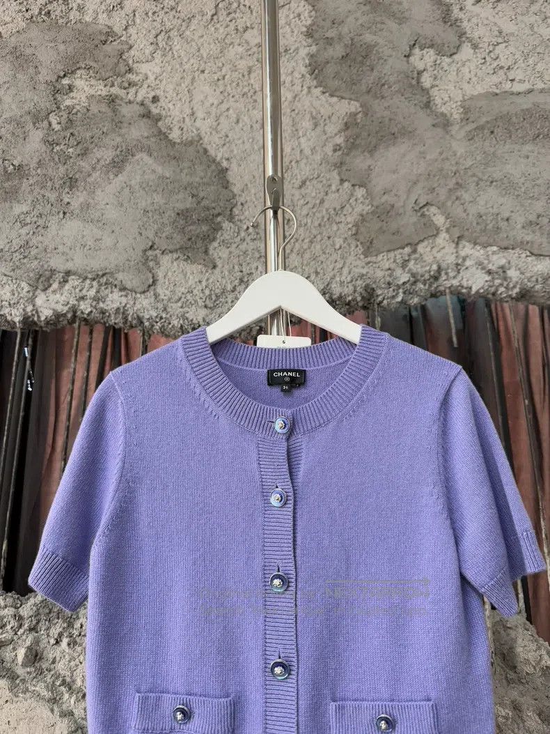 Chanel Chanel Knitted short-sleeved Size XXS / US 00 / IT 34 - 3 Thumbnail