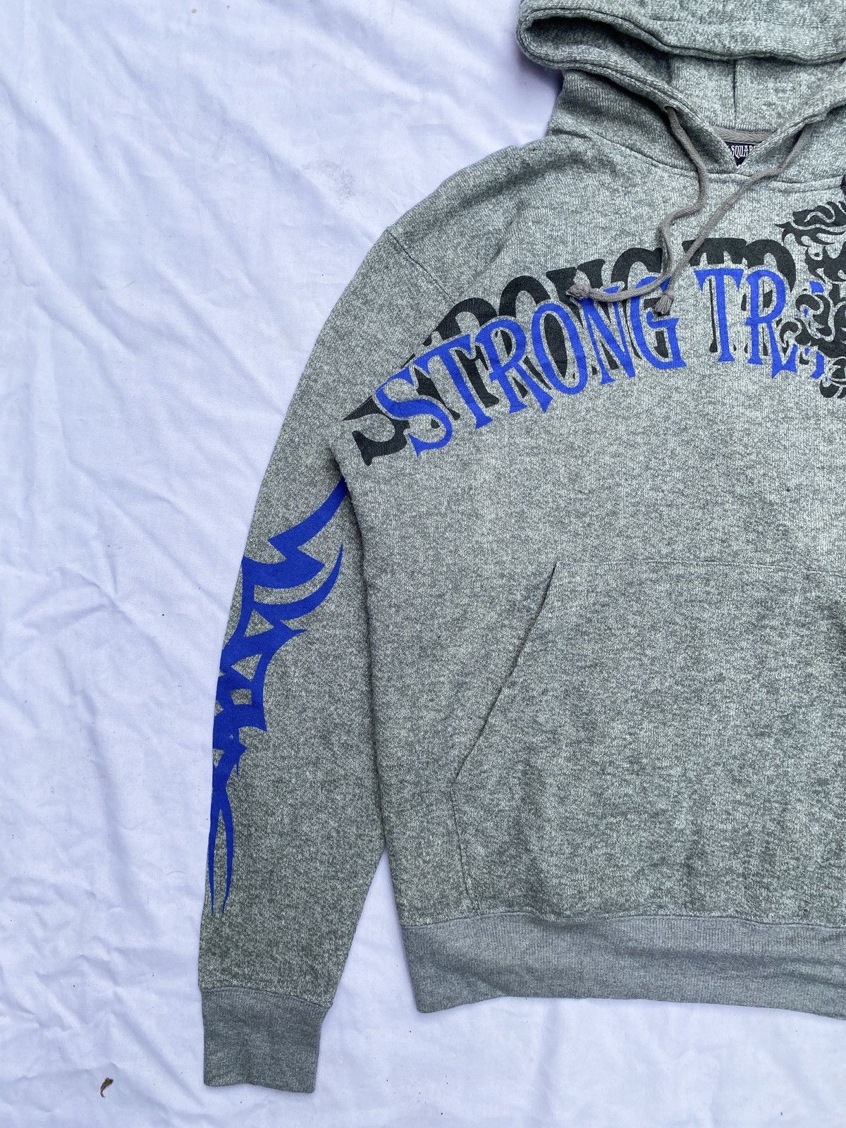 Yasuyuki Ishii Japanese Tribal Poem All Square Hoodie Size US M / EU 48-50 / 2 - 4 Thumbnail