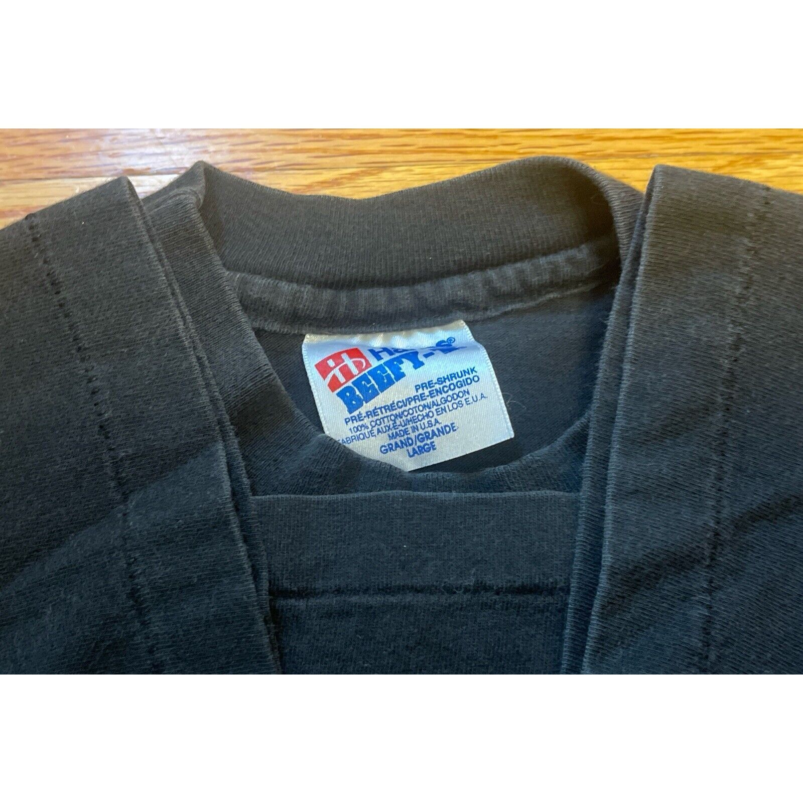 Hanes Vintage 90s 1991 Large Garth Brooks Ropin’ the Wind Single S Size US L / EU 52-54 / 3 - 5 Thumbnail