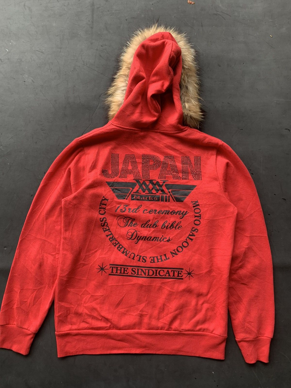 If Six Was Nine Fur hoodie japanese poem style Ifsixwasnine lgb Size US L / EU 52-54 / 3 - 2 Thumbnail