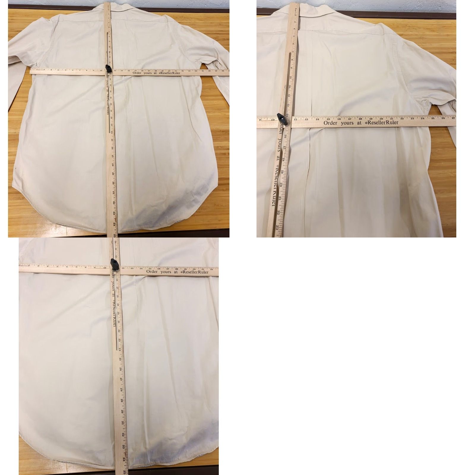 Polo Ralph Lauren Polo Ralph Lauren Shirt Men's Beige L Long Sleeve Button-Down Cotton Size US L / EU 52-54 / 3 - 8 Thumbnail