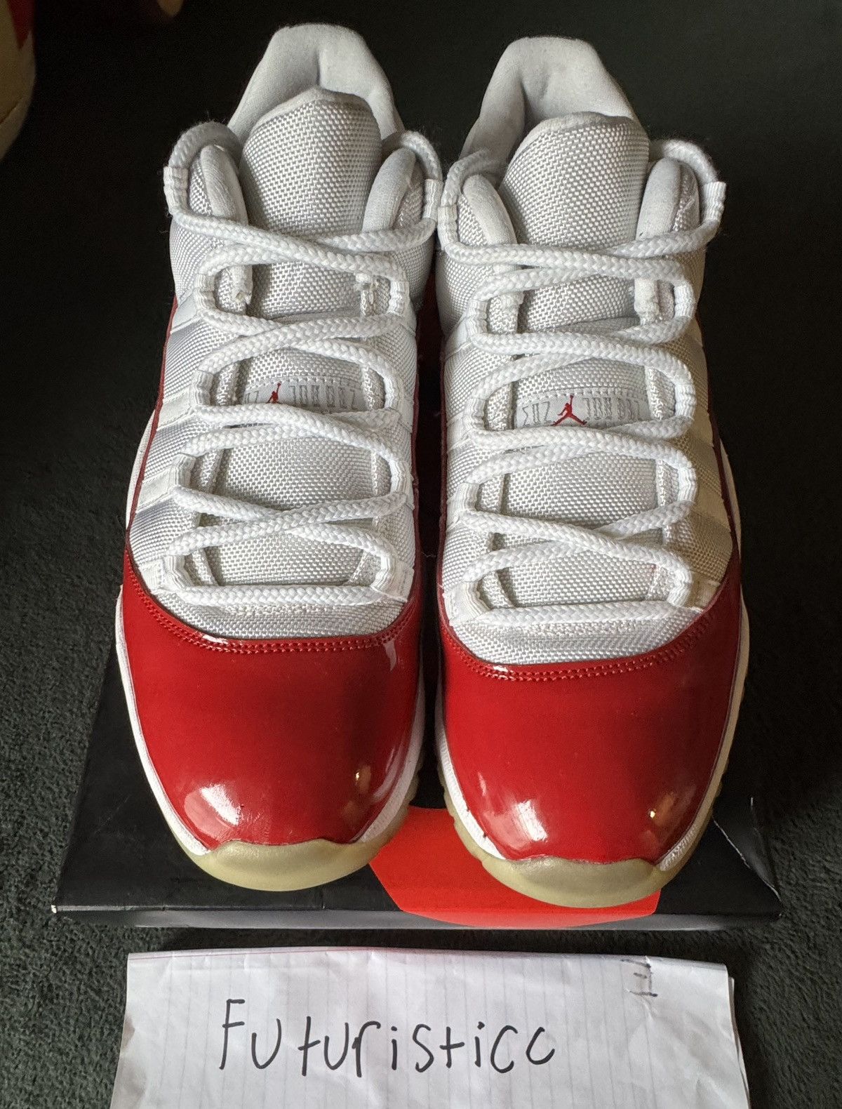 Jordan Brand × Nike Jordan 11 Low Cherry Size US 11.5 / EU 44-45 - 1 Thumbnail