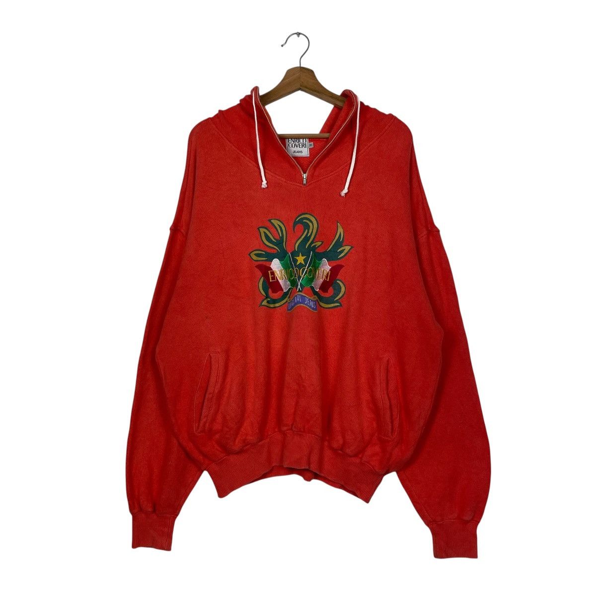 Enrico Coveri Enrico Coveri Jeans Pullover Hoodie Size US M / EU 48-50 / 2 - 11 Thumbnail