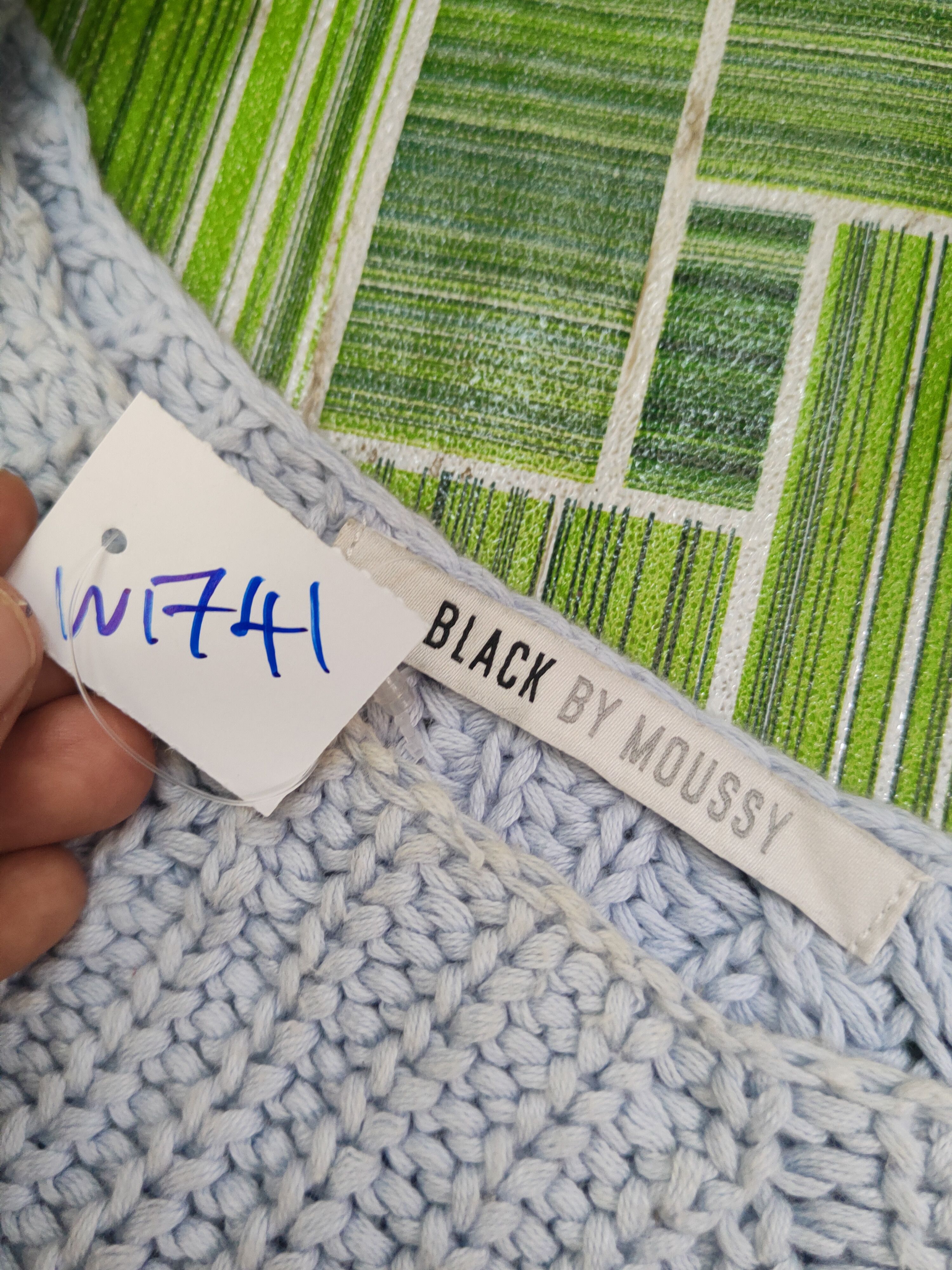 Japanese Brand × Vintage Black by Moussy Blue Knitwear Sweatshirts #W1741 Size M / US 6-8 / IT 42-44 - 13 Thumbnail