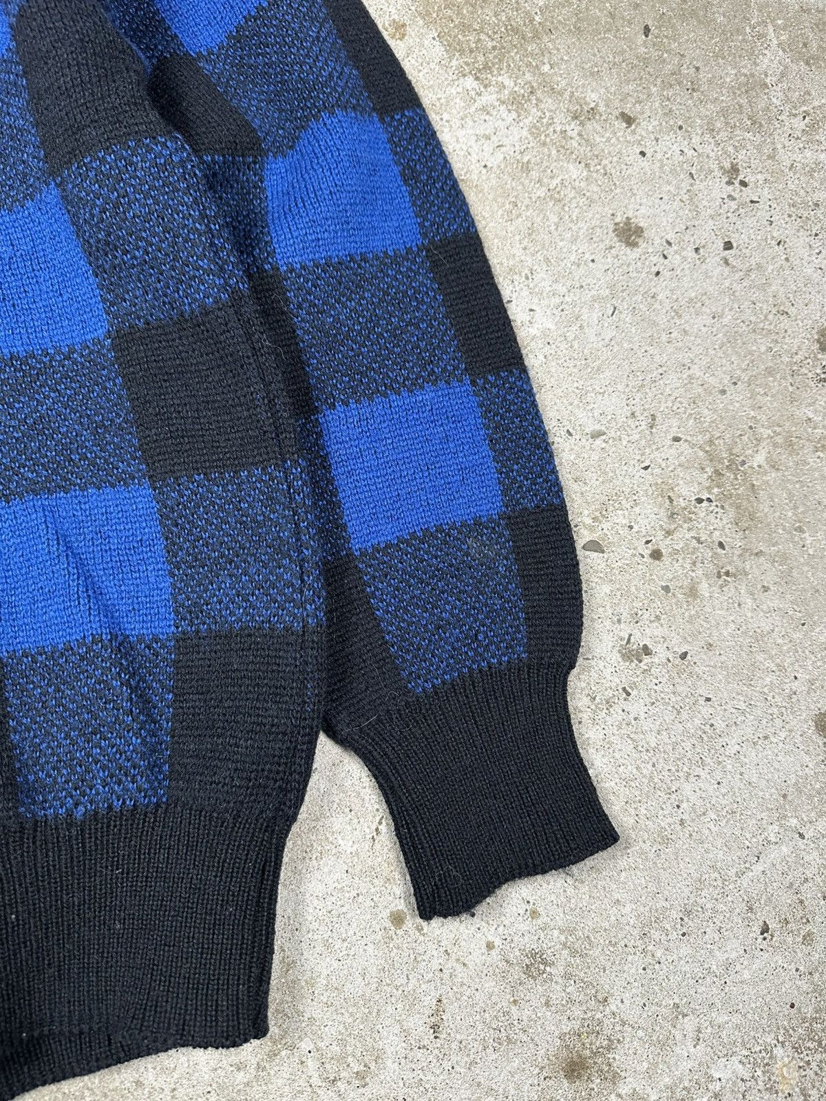 Pendleton × Vintage Vintage 60s Pendleton Pure Virgin Wool Sweater Check Size US S / EU 44-46 / 1 - 3 Thumbnail