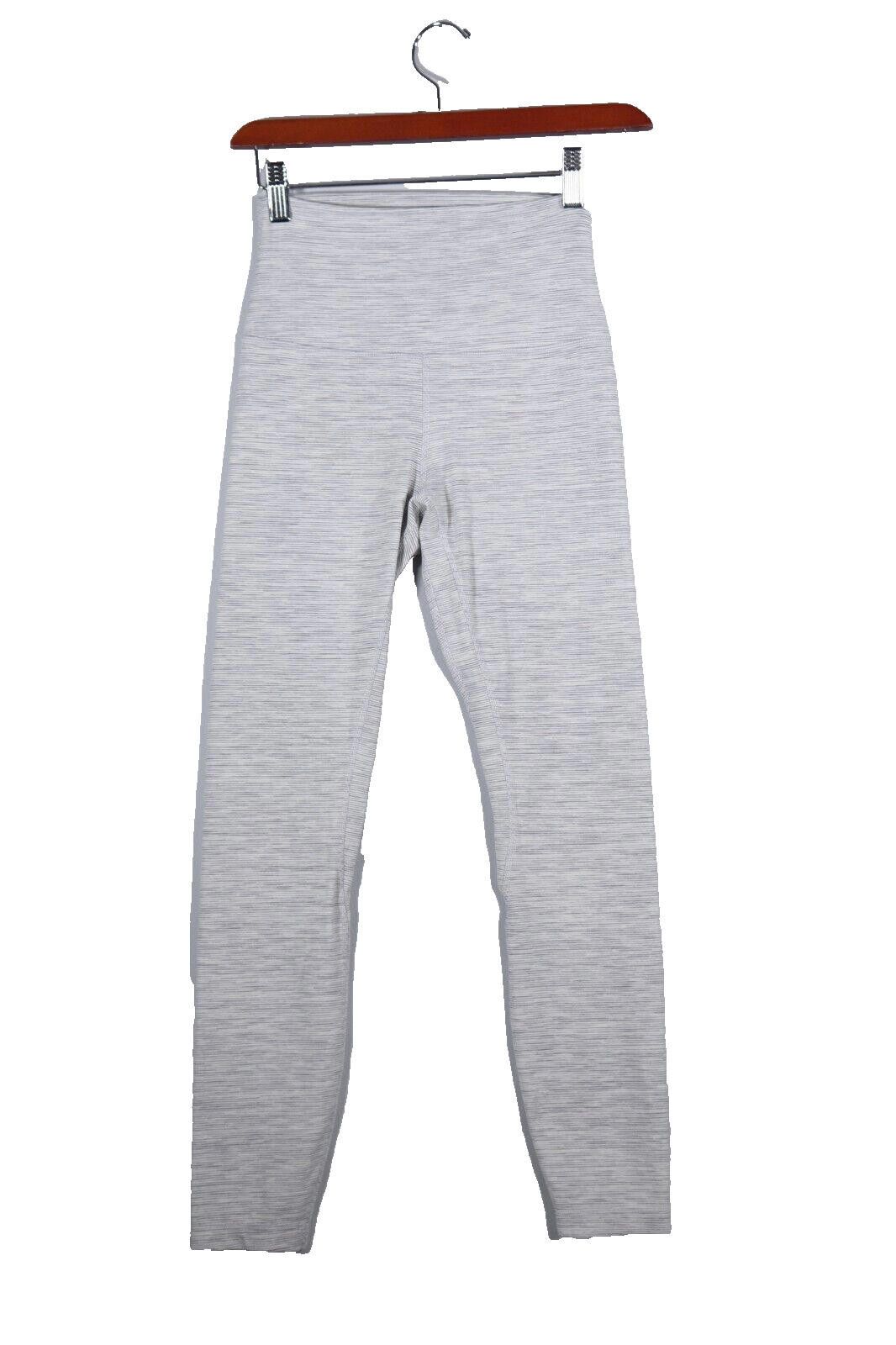Lululemon Lululemon US4 Slate Gray Wunder Under Crop III Legging Pants Size 27" / US 4 / IT 40 - 5 Thumbnail