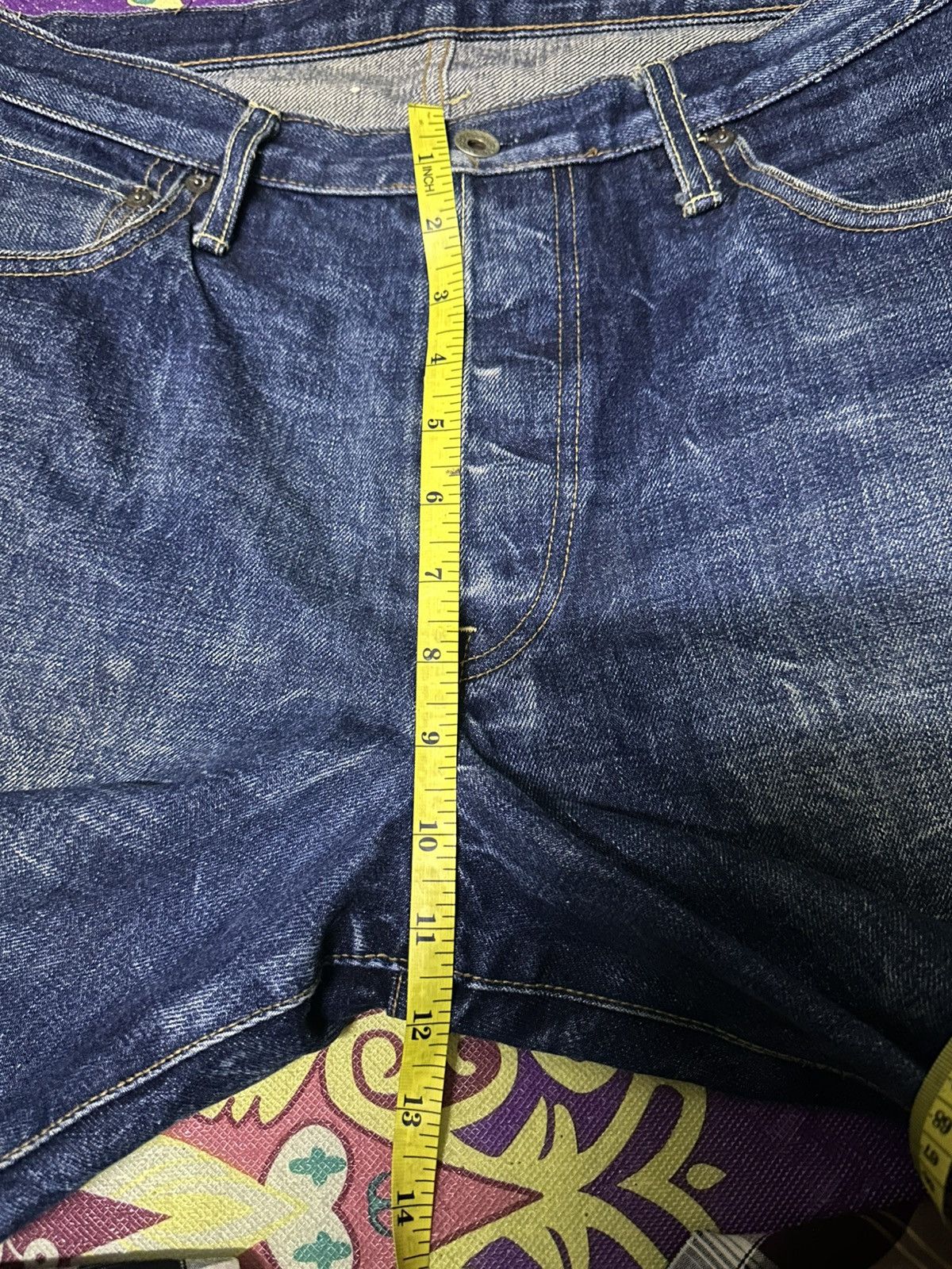 Japanese Brand Vintage Blue Way Jeans Size US 32 / EU 48 - 17 Thumbnail