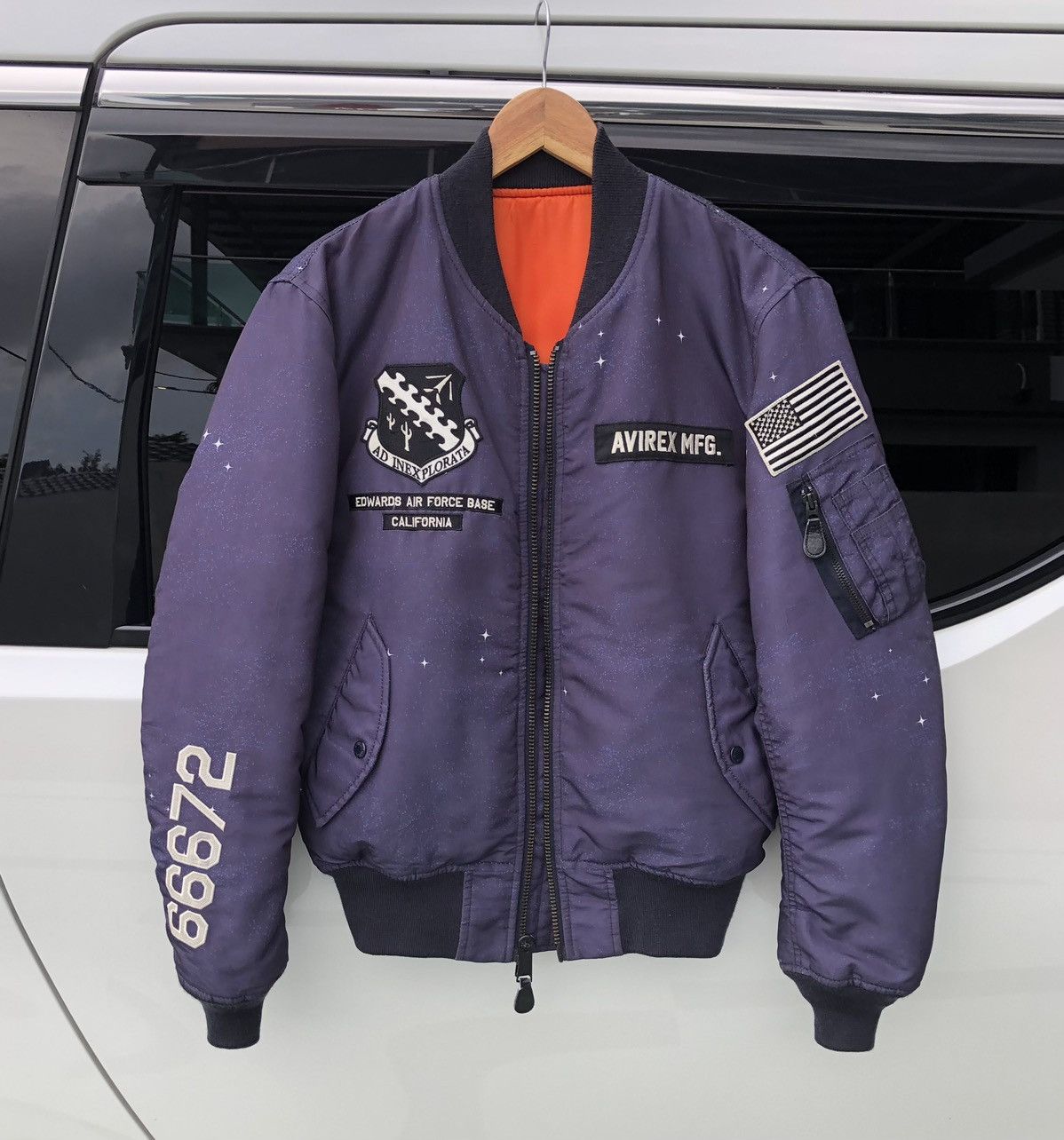Avirex AVIREX MA-1 U.S.AIR FORCE X-15 Flight Bomber Jacket Size US L / EU 52-54 / 3 - 1 Thumbnail