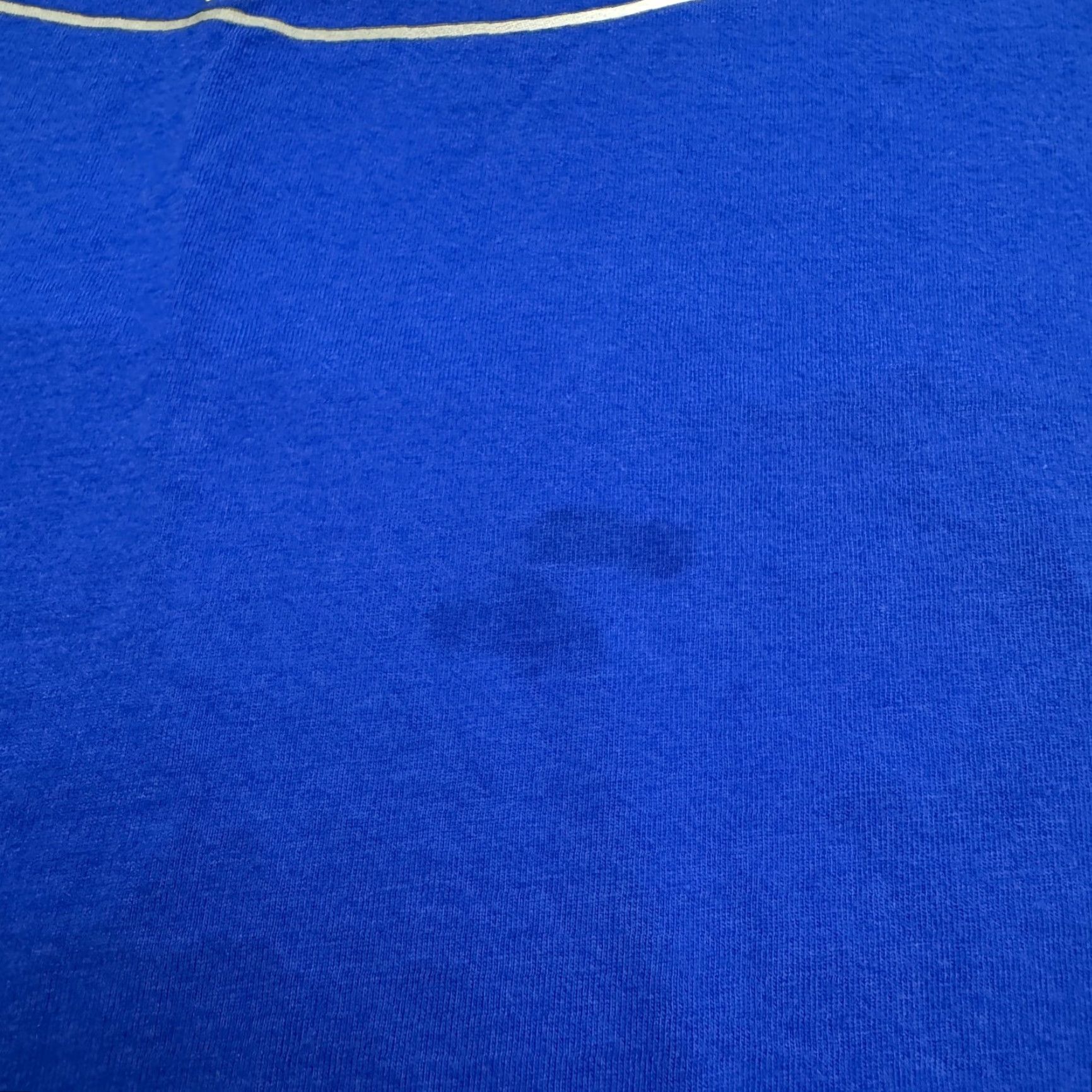 Under Armour Under Armour HeatGear T-Shirt Men XL Blue Cotton Loose Fit Crew Neck Graphic Tee Size US XL / EU 56 / 4 - 6 Thumbnail