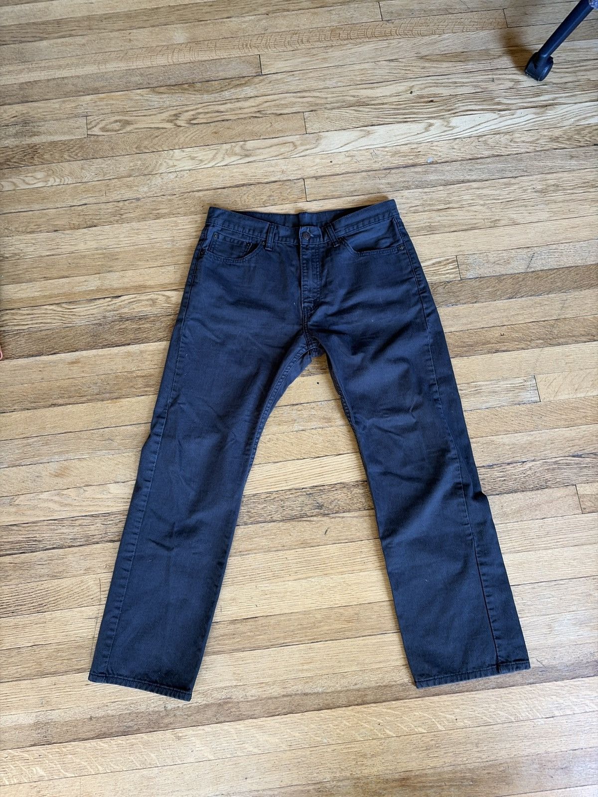 Levi's Vintage Levi’s Black Denim Jeans Size US 30 / EU 46 - 1 Thumbnail