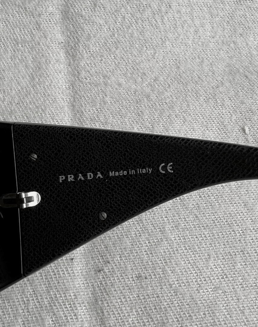 Prada PRADA Sunglasses Rectangle Wrap Shield Sport Flame Star Size ONE SIZE - 7 Thumbnail
