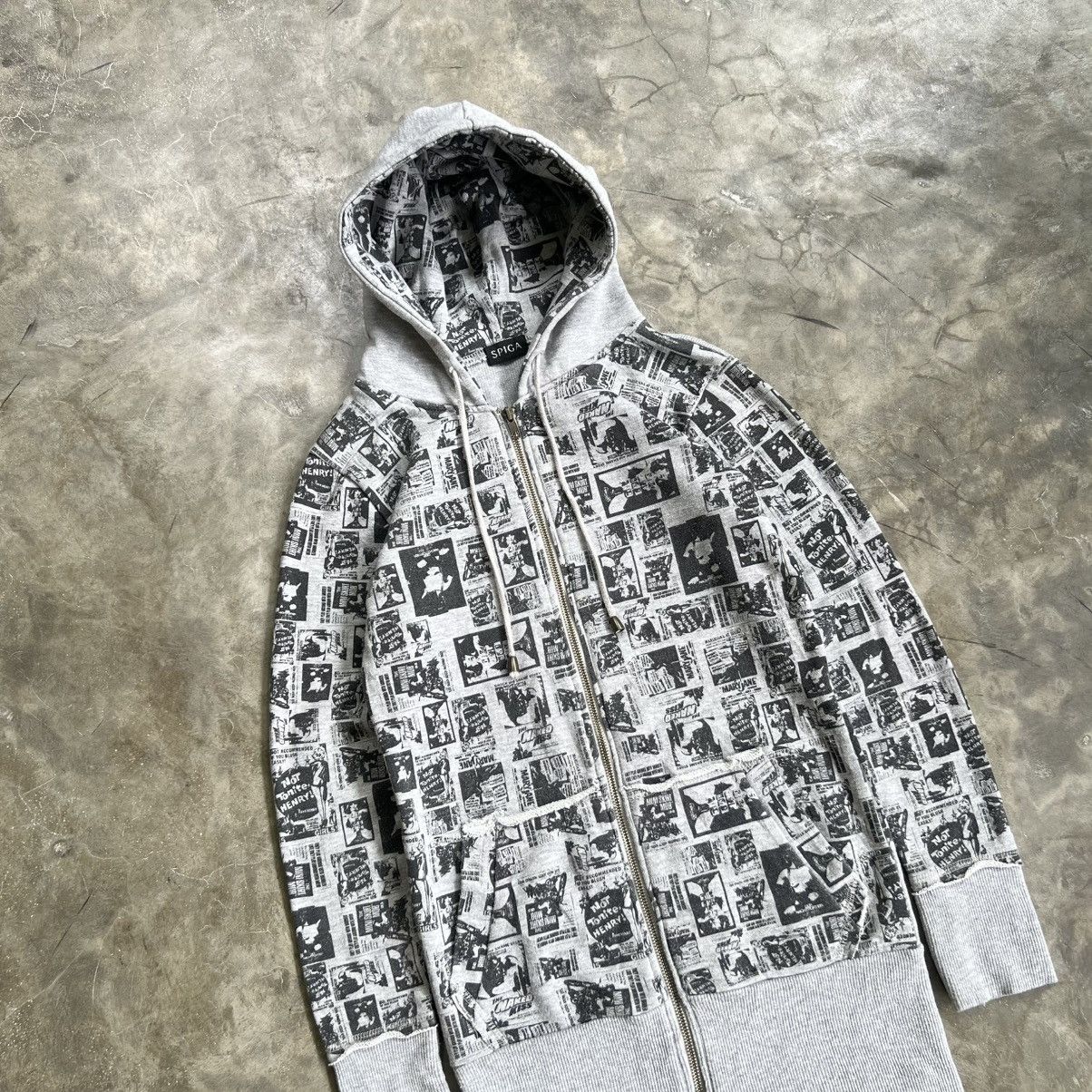 Hysteric Glamour 2000s Spiga Vkei Style The Naked Kiss Zip Hoodie Size US M / EU 48-50 / 2 - 3 Thumbnail