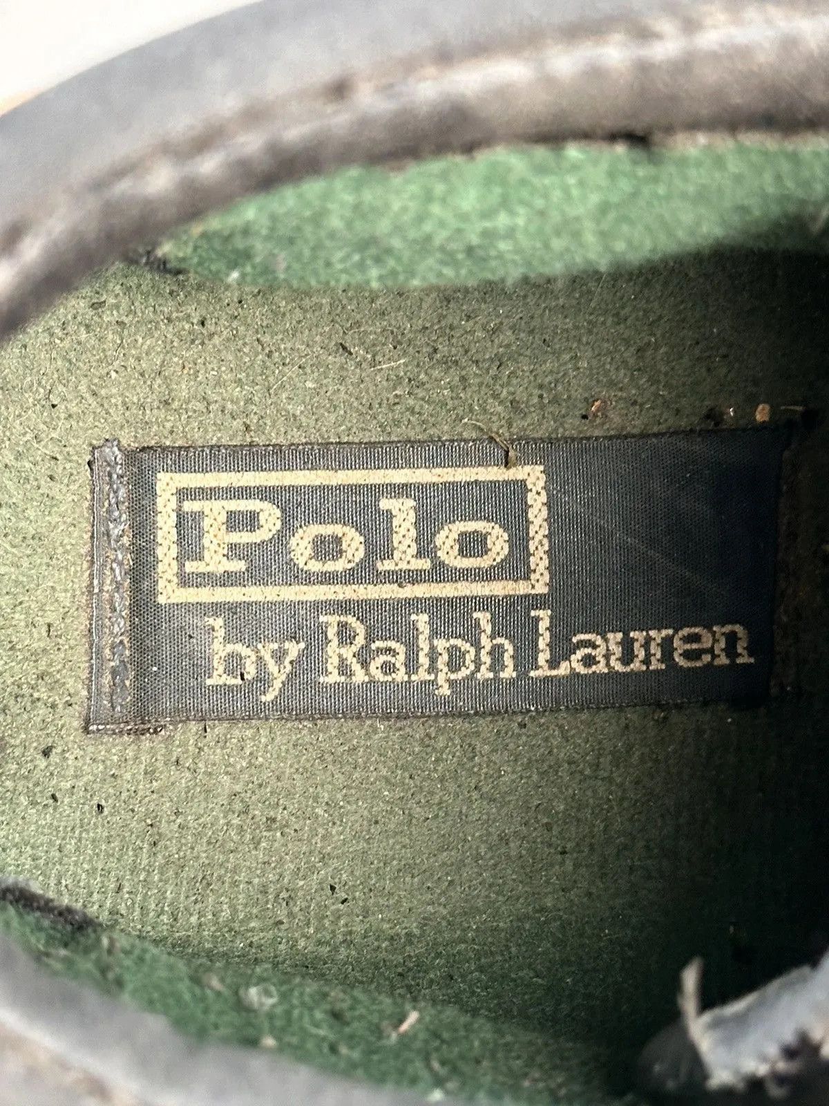 RRL Ralph Lauren Vintage Polo Ralph Lauren Black Tech Zip Leather Shoes Y2K Size US 8.5 / EU 41-42 - 13 Thumbnail