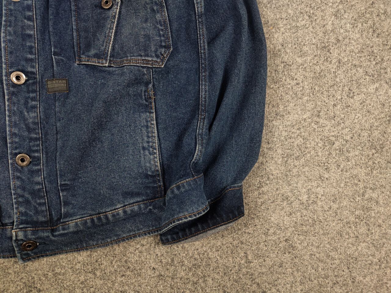 G-Star Vintage G Star Raw Scutar Light Faded Pocket Denim Jacket Size US S / EU 44-46 / 1 - 7 Thumbnail