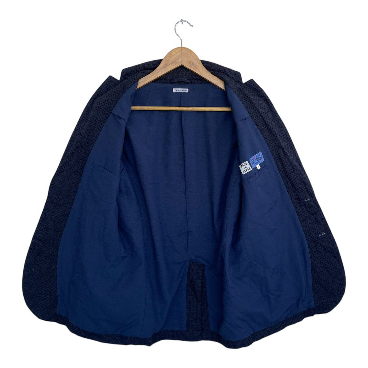 Kapital BLUE BLUE JAPAN Pure Indigo Arigato Dobby Weave Jacket Size US M / EU 48-50 / 2 - 3 Thumbnail