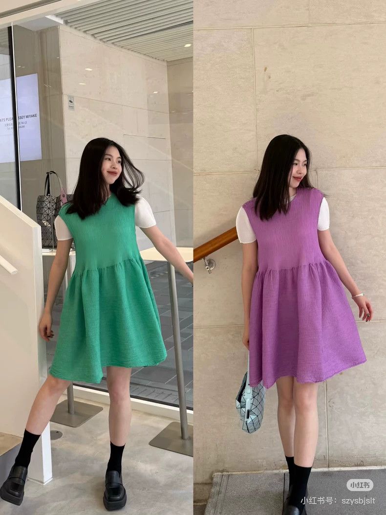 Other Issey Miyake size:one size Pink crepe mid-length dress Size XS / US 0-2 / IT 36-38 - 9 Thumbnail