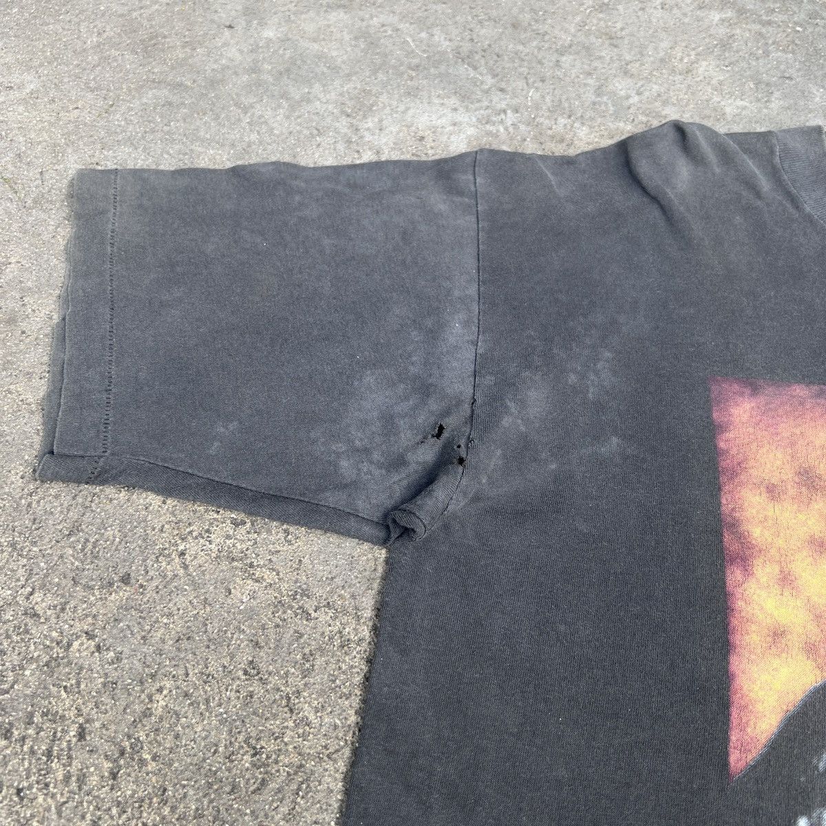 Expert Horror Vintage 90s The Crow Brandon Lee Movie Tee XL Faded Thrashed Size US XL / EU 56 / 4 - 9 Thumbnail