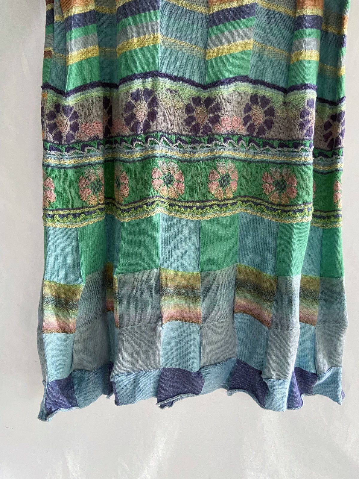 Le Grande Bleu (L.G.B.) JAPANESE M&K YOKO KNITWEAR TANK TOP STYLE Size US L / EU 52-54 / 3 - 4 Thumbnail