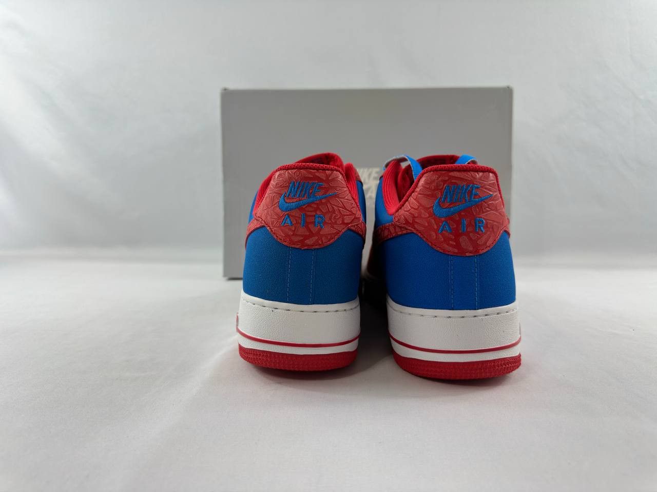 Nike Nike Air Force 1 'Photo Blue Hyper Red' 2013 488298-412 Size US 13 / EU 46 - 5 Thumbnail