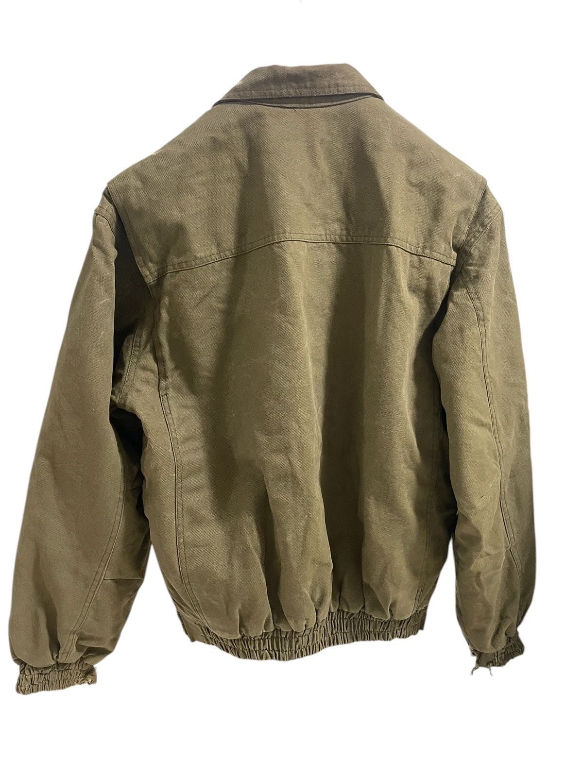 Wrangler Rare vintage 80s flying jeep jacket duck canvas fabric Size US L / EU 52-54 / 3 - 5 Thumbnail