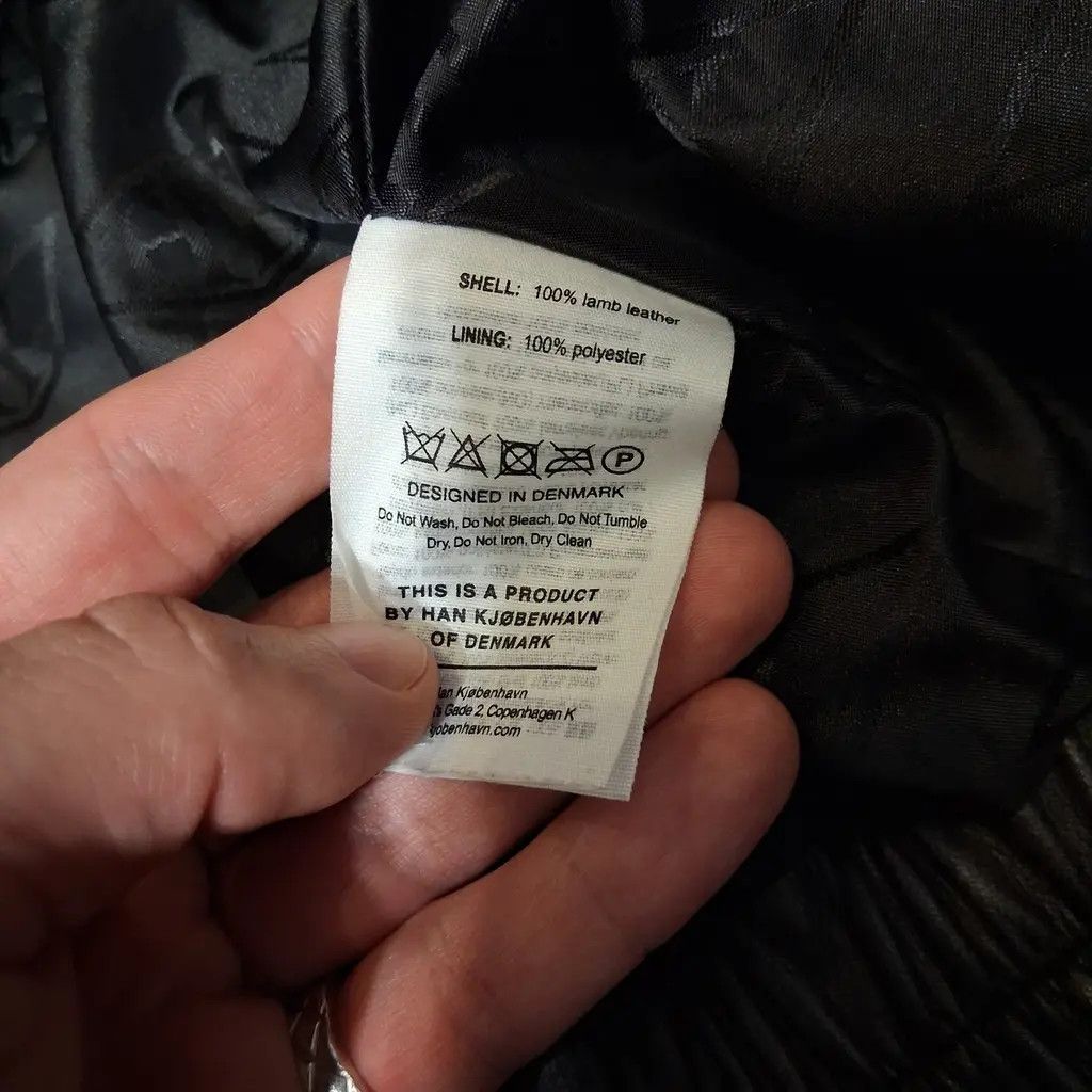 Han Kjobenhavn Han Kjobenhavn lamb leather jacket, medium Size US M / EU 48-50 / 2 - 10 Thumbnail