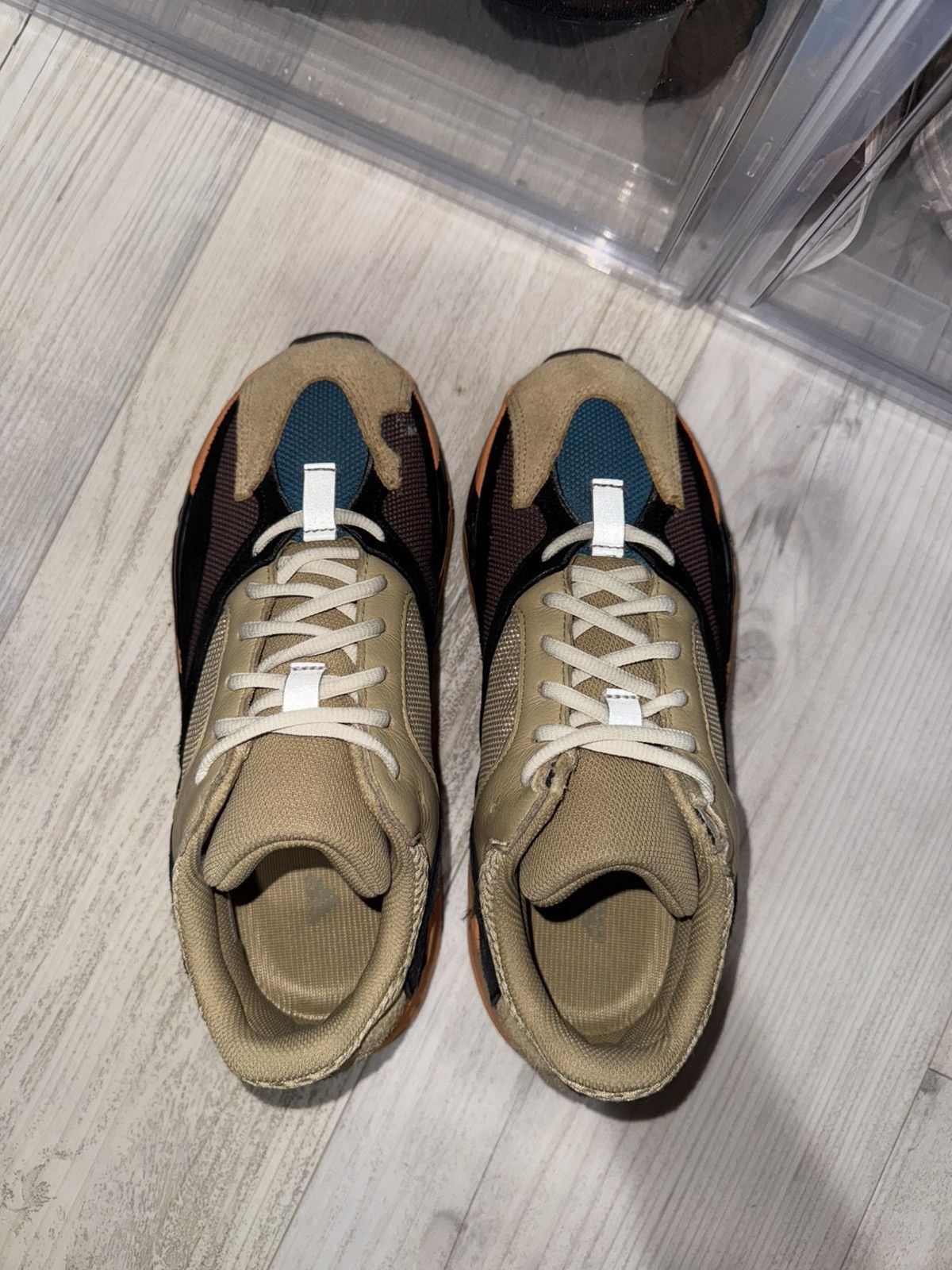 Adidas × Kanye West × Yeezy Adidas Yeezy 700 Enflame Amber Size US 8.5 / EU 41-42 - 6 Thumbnail