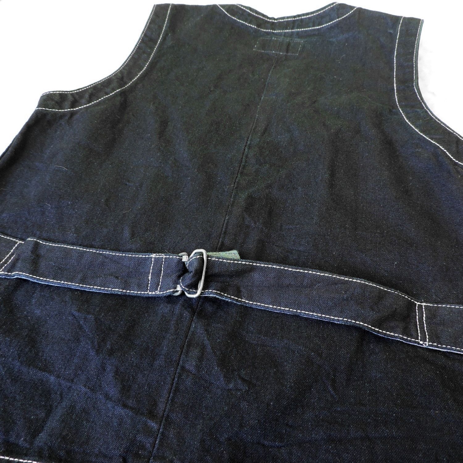 RRL Ralph Lauren RRL RALPH LAUREN STRIPES HICKORY INDIGO WABASH VEST Size US S / EU 44-46 / 1 - 9 Thumbnail