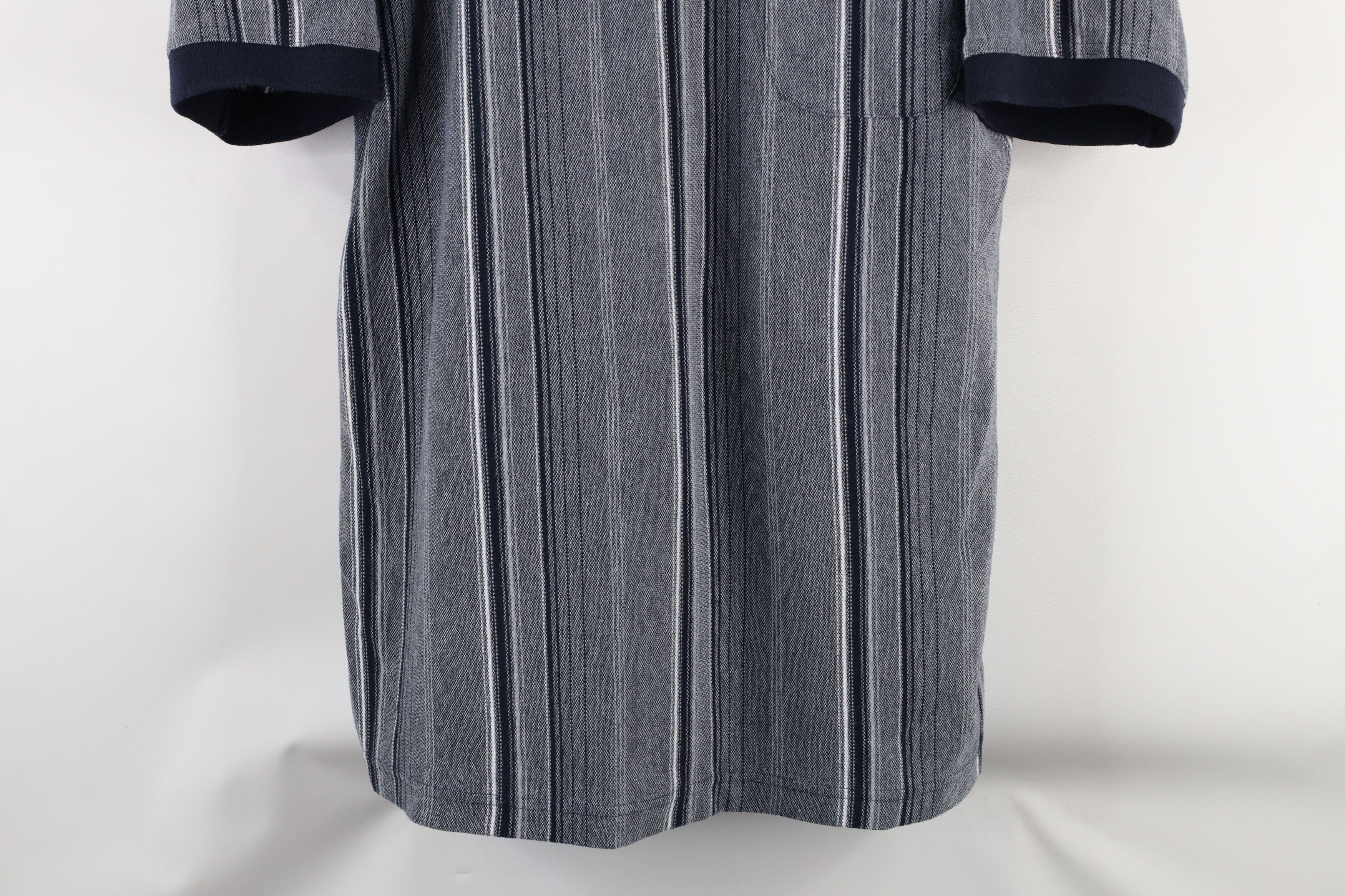 Vintage Vintage 90s Streetwear Block Knit Collared Golf Polo Shirt Size US XL / EU 56 / 4 - 3 Thumbnail