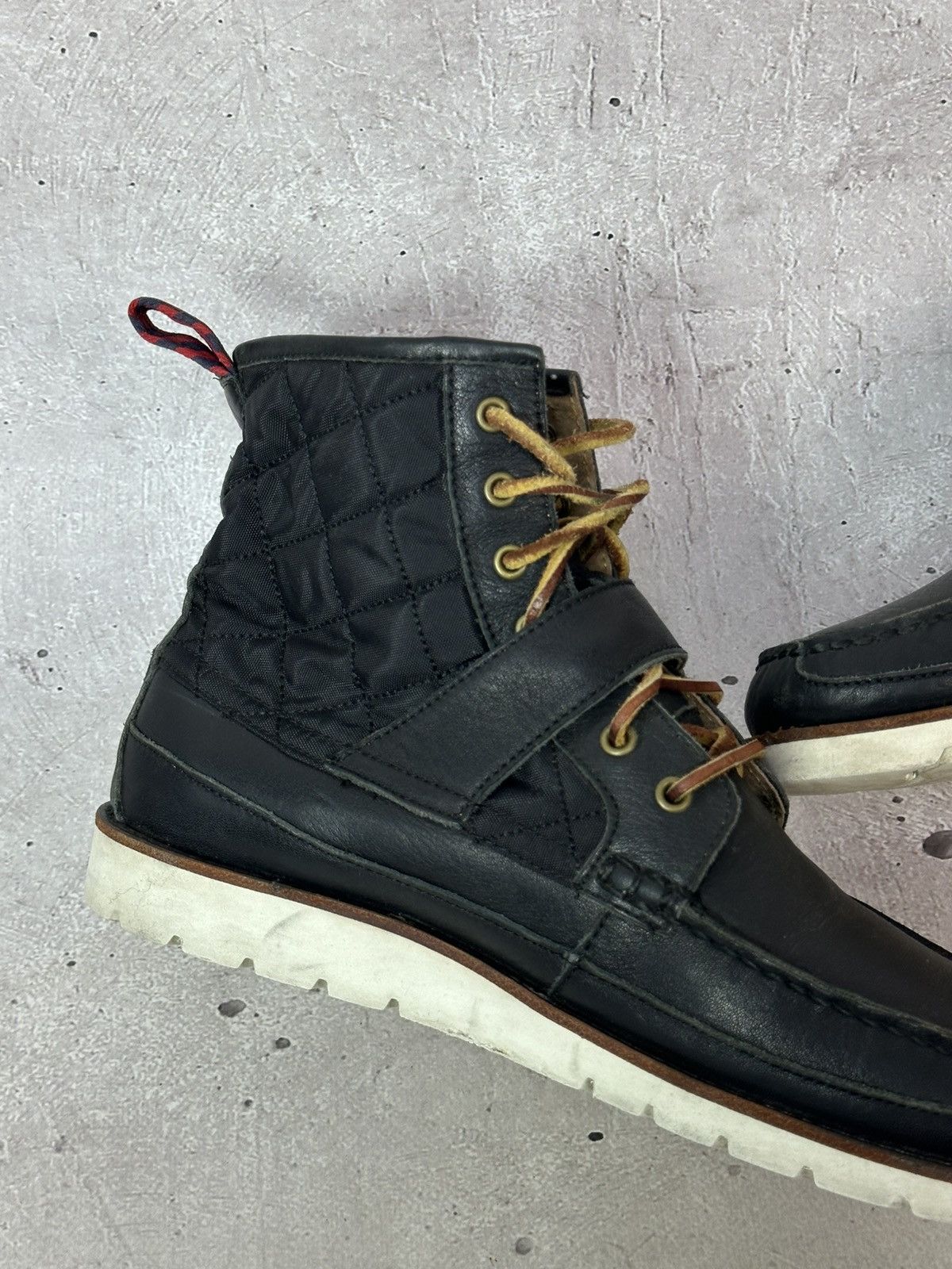 Ralph Lauren Vintage Polo Ralph Laurent Saddle Worth Buckle Leather Boots Size US 9 / EU 42 - 11 Thumbnail