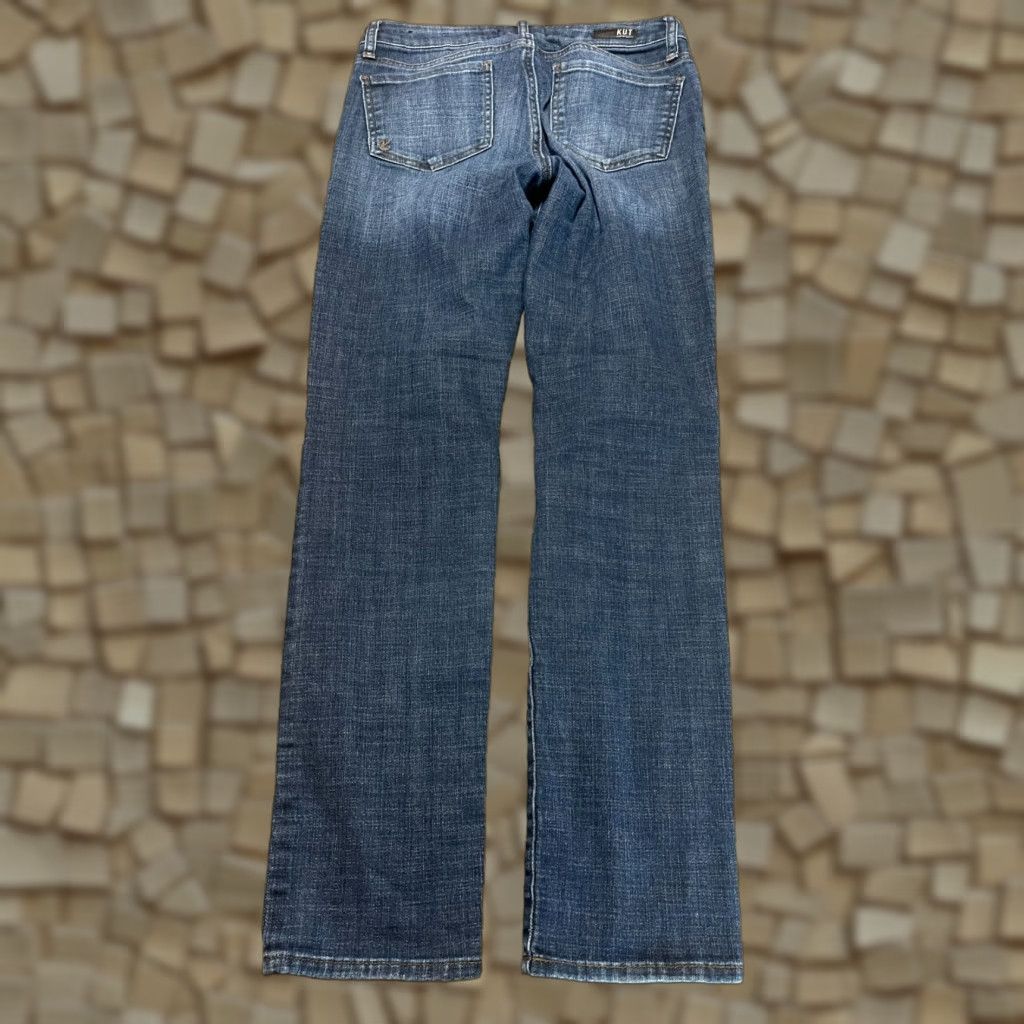 Vintage KUT from the Kloth Jeans Women's Size 4 Blue Denim Catherine Boyfriend Size 27" / US 4 / IT 40 - 1 Thumbnail