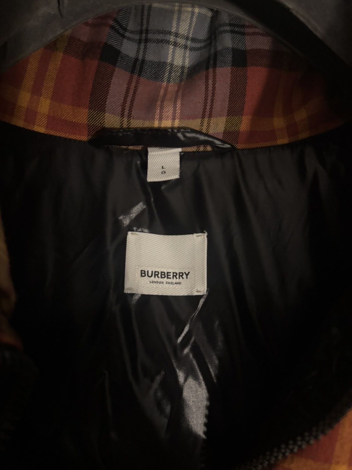 Burberry BURBERRY - Quilted Checked Cotton-Twill Down Hooded Jacket Size US L / EU 52-54 / 3 - 4 Thumbnail