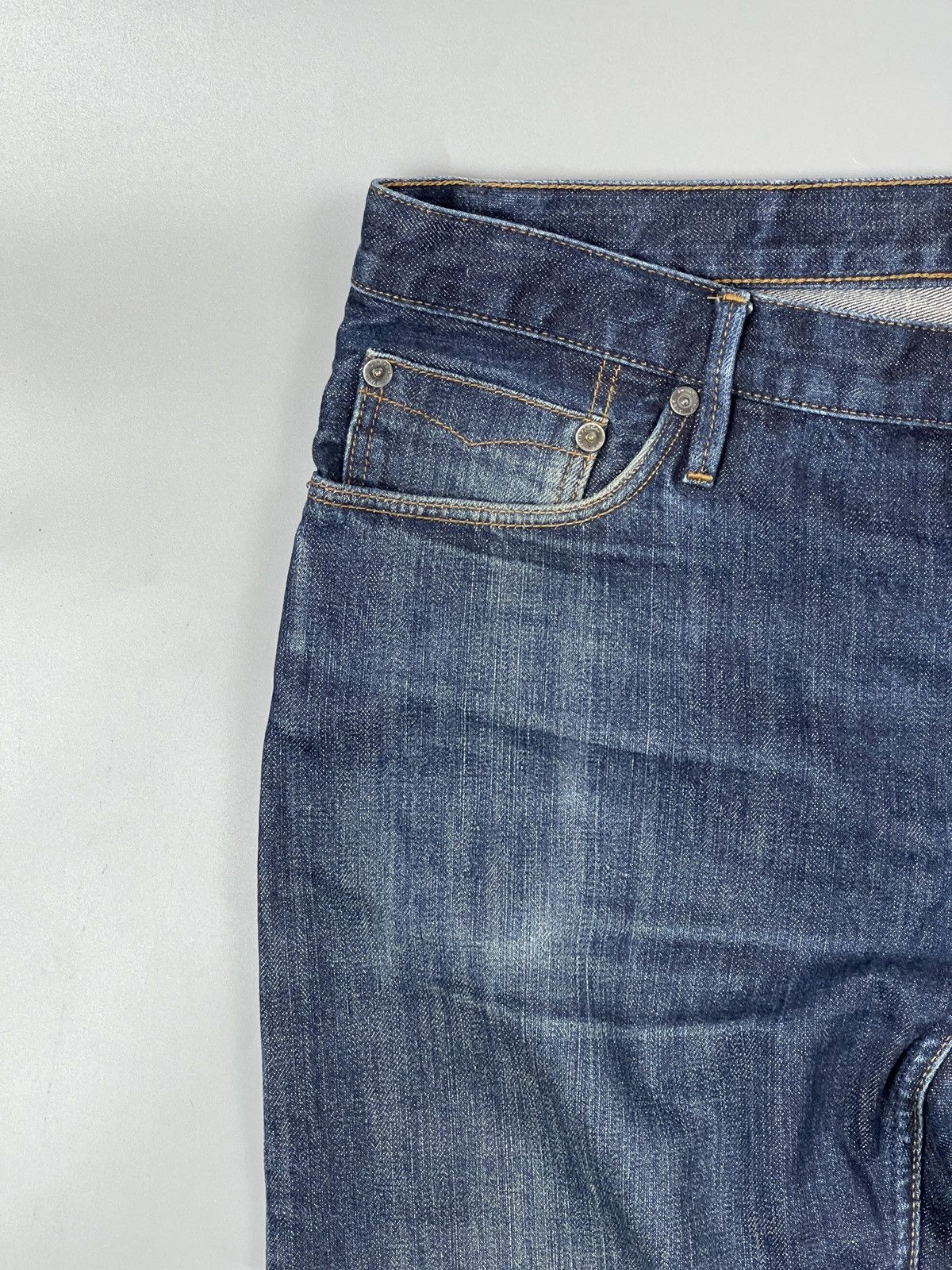 Burberry Burberry Brit Steadman Slim Fit Denim Jeans Pants (Y0593) Size US 32 / EU 48 - 3 Thumbnail