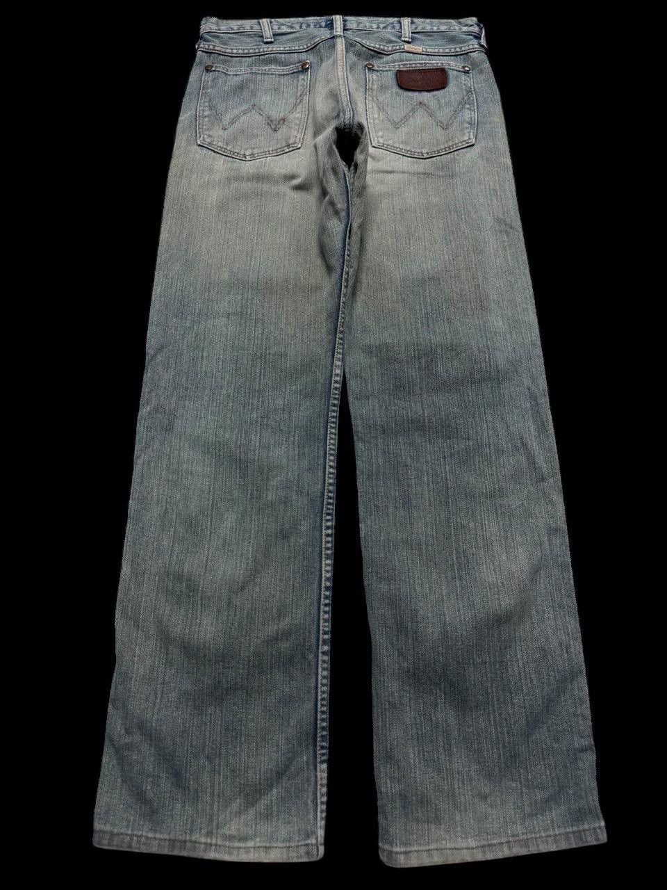Other INSANE THRASHED 90s Wrangler Mudwash Distressed Sick Style Size US 30 / EU 46 - 12 Thumbnail