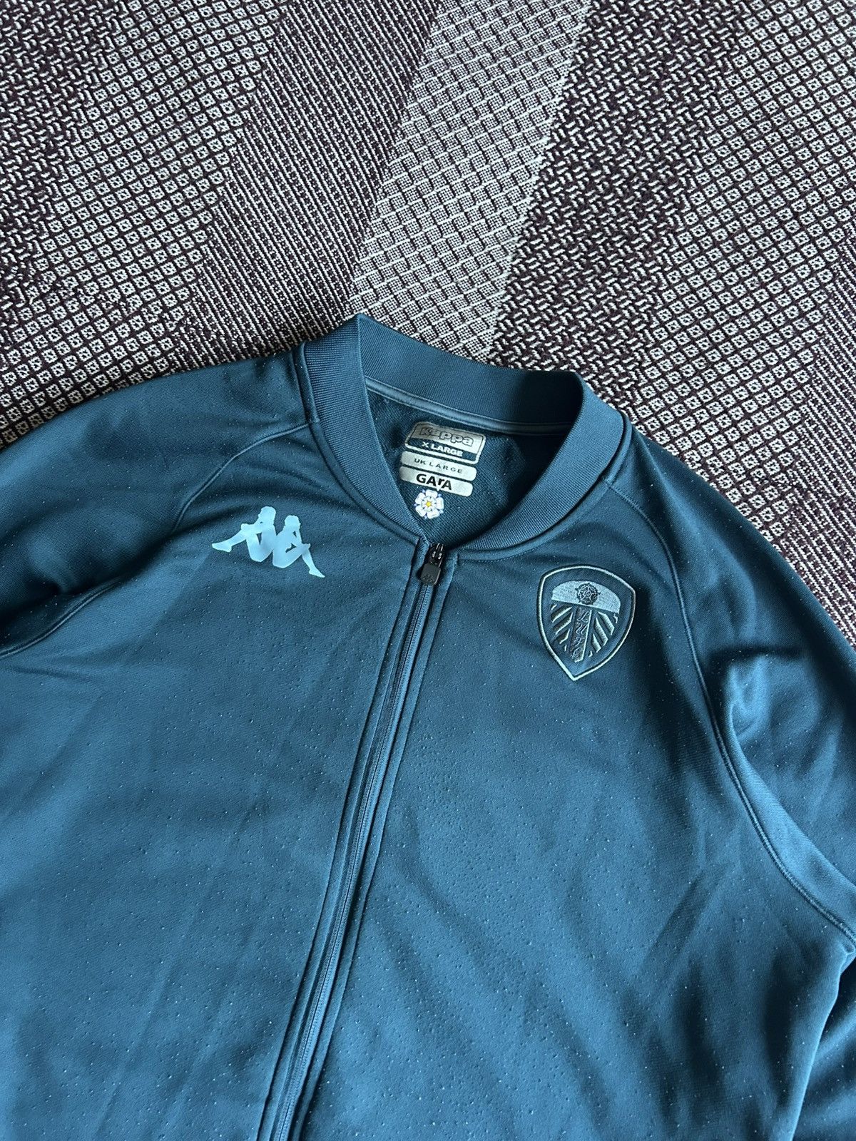Kappa Kappa x Leeds United Football Zip Up Training Size XL Sports Size US XL / EU 56 / 4 - 3 Thumbnail