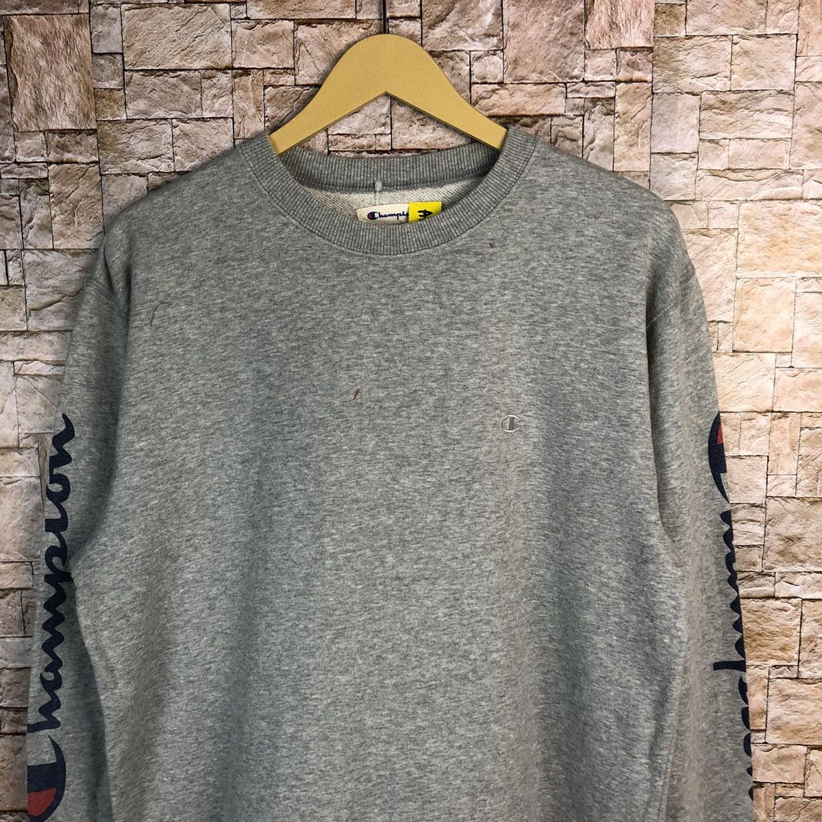 Champion Champion vintage Grey Sweatshirt #A381 Size US L / EU 52-54 / 3 - 5 Thumbnail