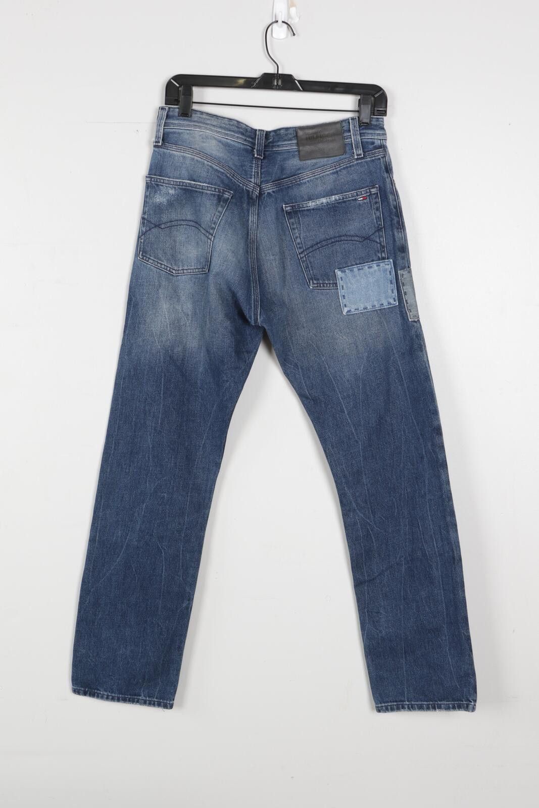 Tommy Hilfiger 00's Tommy Hilfiger Denim Patchwork Slim Fit Jeans Size US 30 / EU 46 - 2 Thumbnail