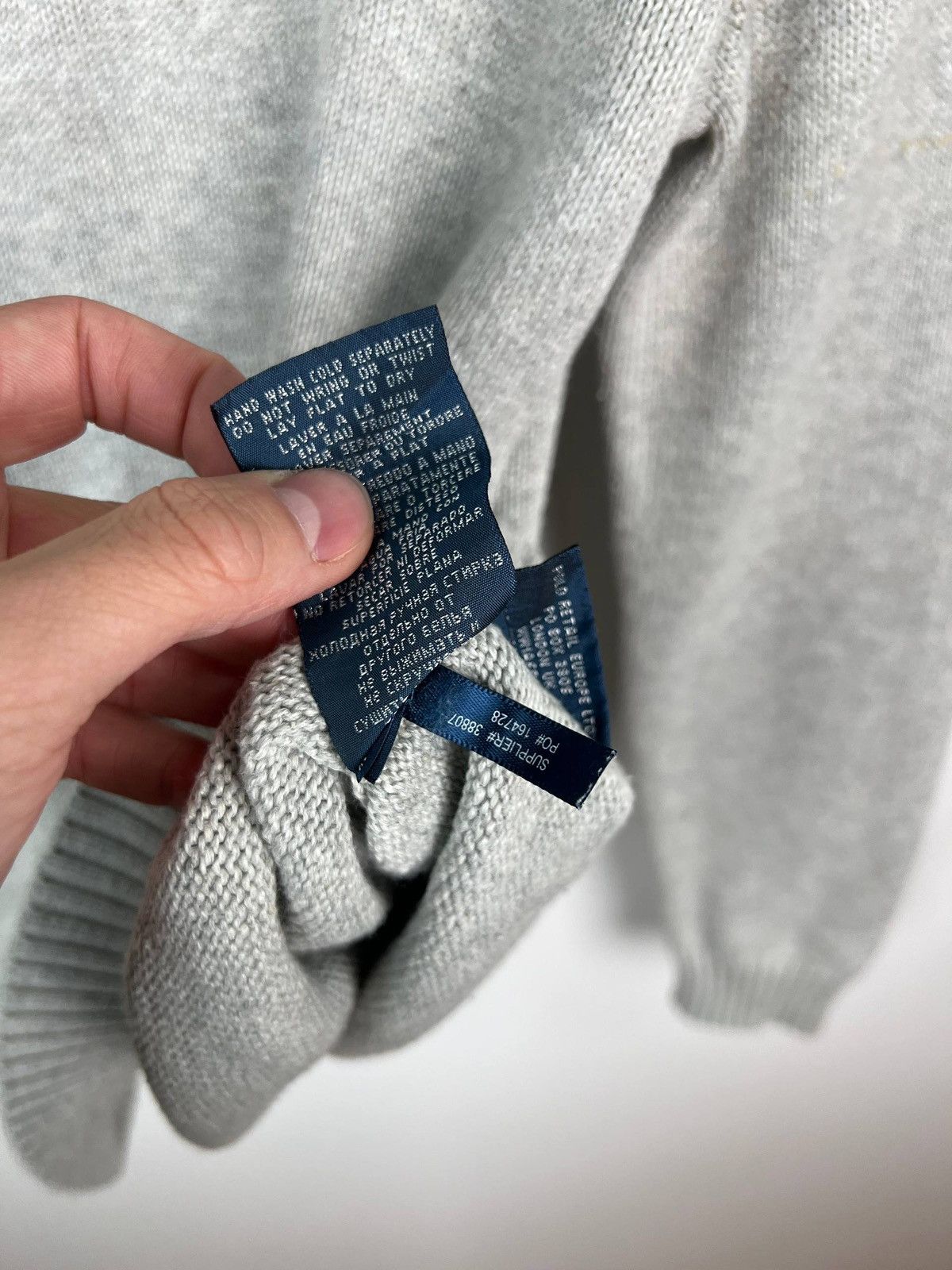 Polo Ralph Lauren Polo Ralph Lauren vintage 1/3 zip sweater size S Size US S / EU 44-46 / 1 - 6 Thumbnail