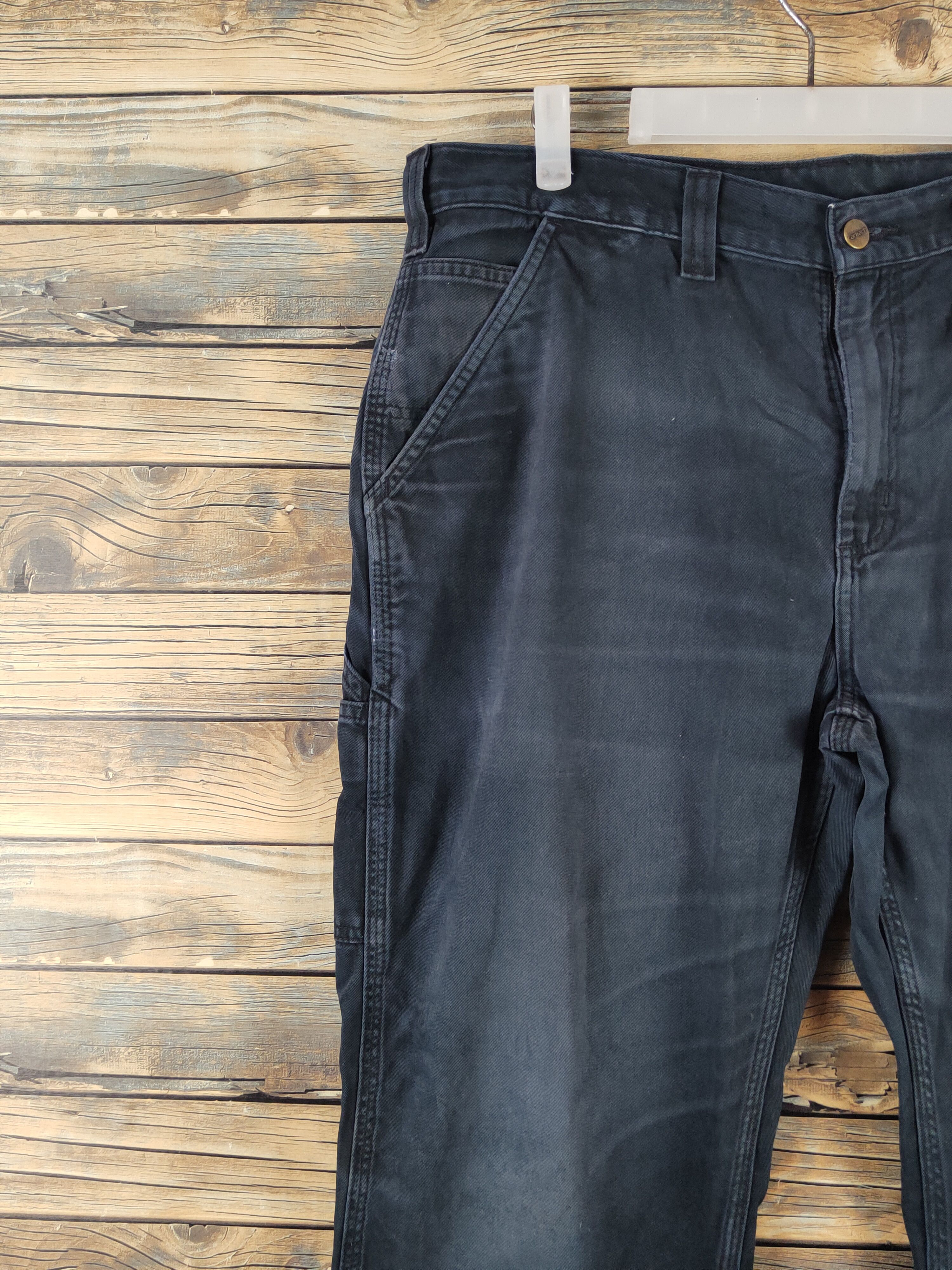 Carhartt DL Carhartt Black Multipocket Tactical Cargo Pants #969 Size US 38 / EU 54 - 3 Thumbnail