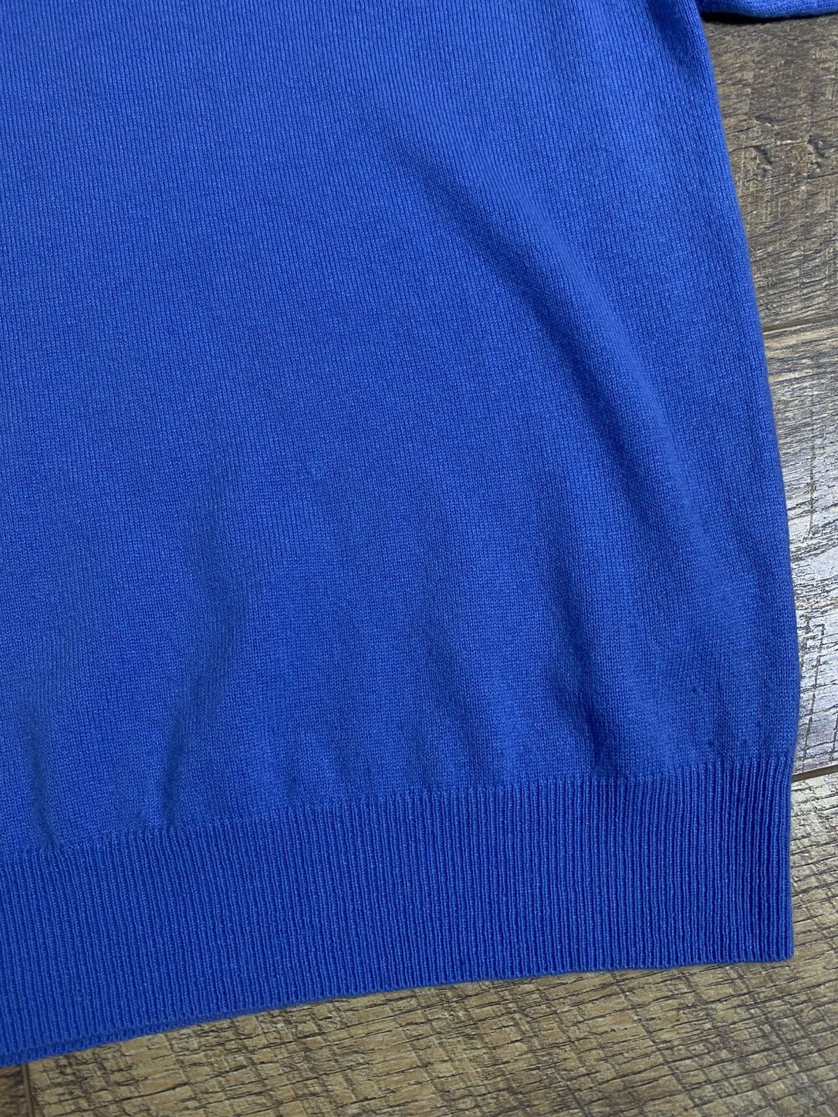 Japanese Brand Autograph M&S Blue Merino Wool & Cashmere Knit Tee S Size S / US 4 / IT 40 - 2 Thumbnail