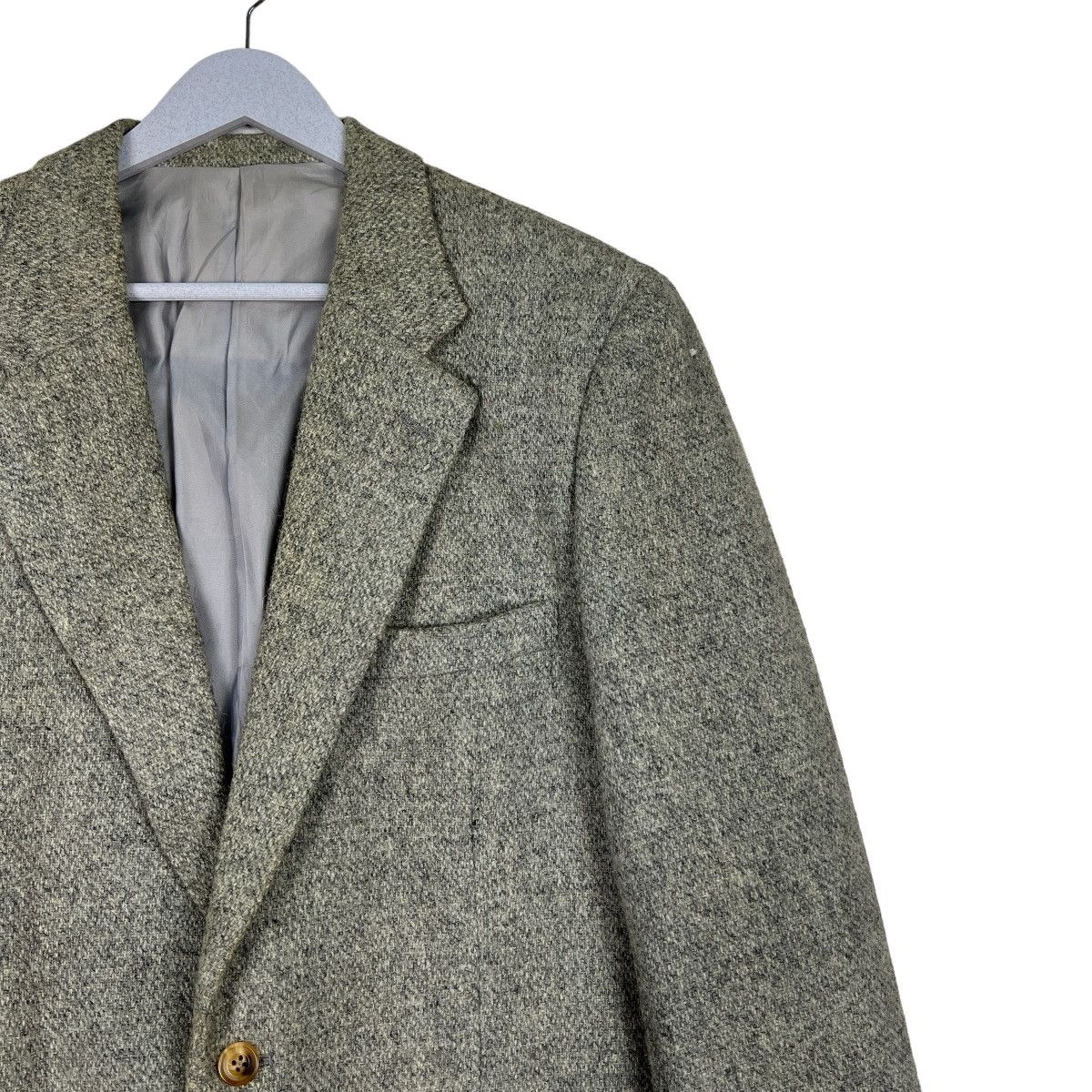 Harris Tweed 🔥 HARRIS TWEED X KENT WOOL COAT JACKET Size US L / EU 52-54 / 3 - 5 Thumbnail