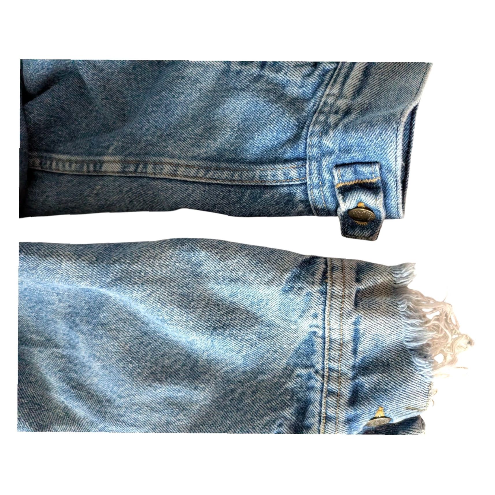 Lee Lee Vintage Denim Jacket – Lined Cotton Blue – Late 1980s – Early 1990s – USA Lee – Size 43R – Men Jacket Size US XS / EU 42 / 0 - 7 Thumbnail
