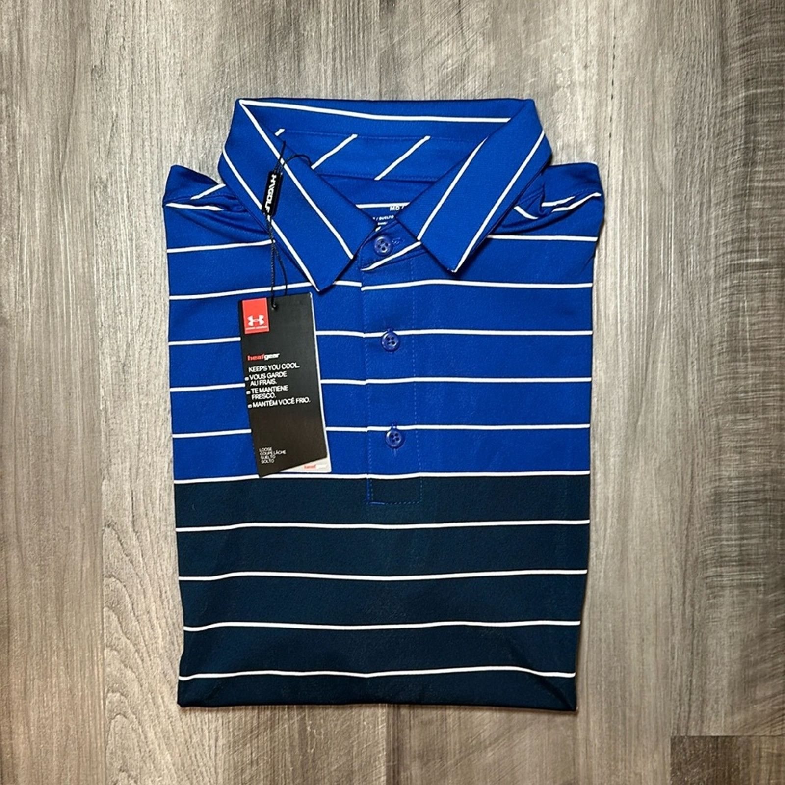 Under Armour Under Armour Golf Loose HeatGear Polo - Medium Size US M / EU 48-50 / 2 - 1 Thumbnail