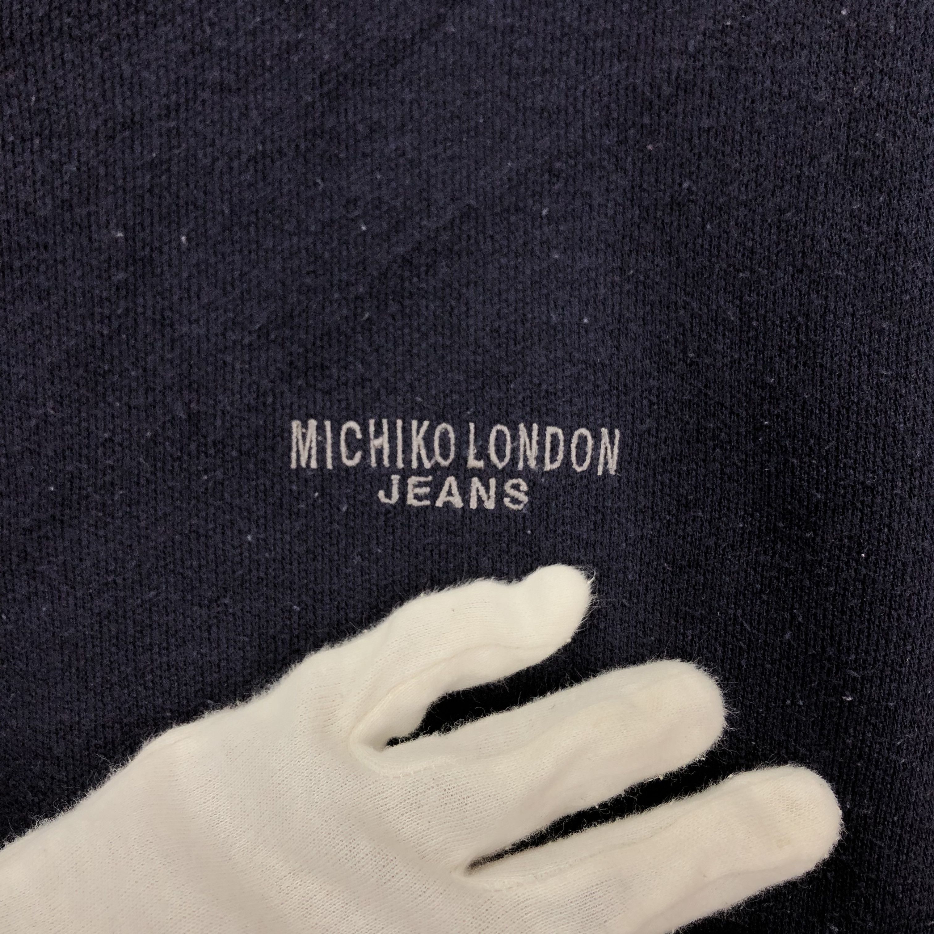 Japanese Brand MICHIKO LONDON JEANS Crew Neck Sweatshirt #1624/02 Size US M / EU 48-50 / 2 - 4 Thumbnail